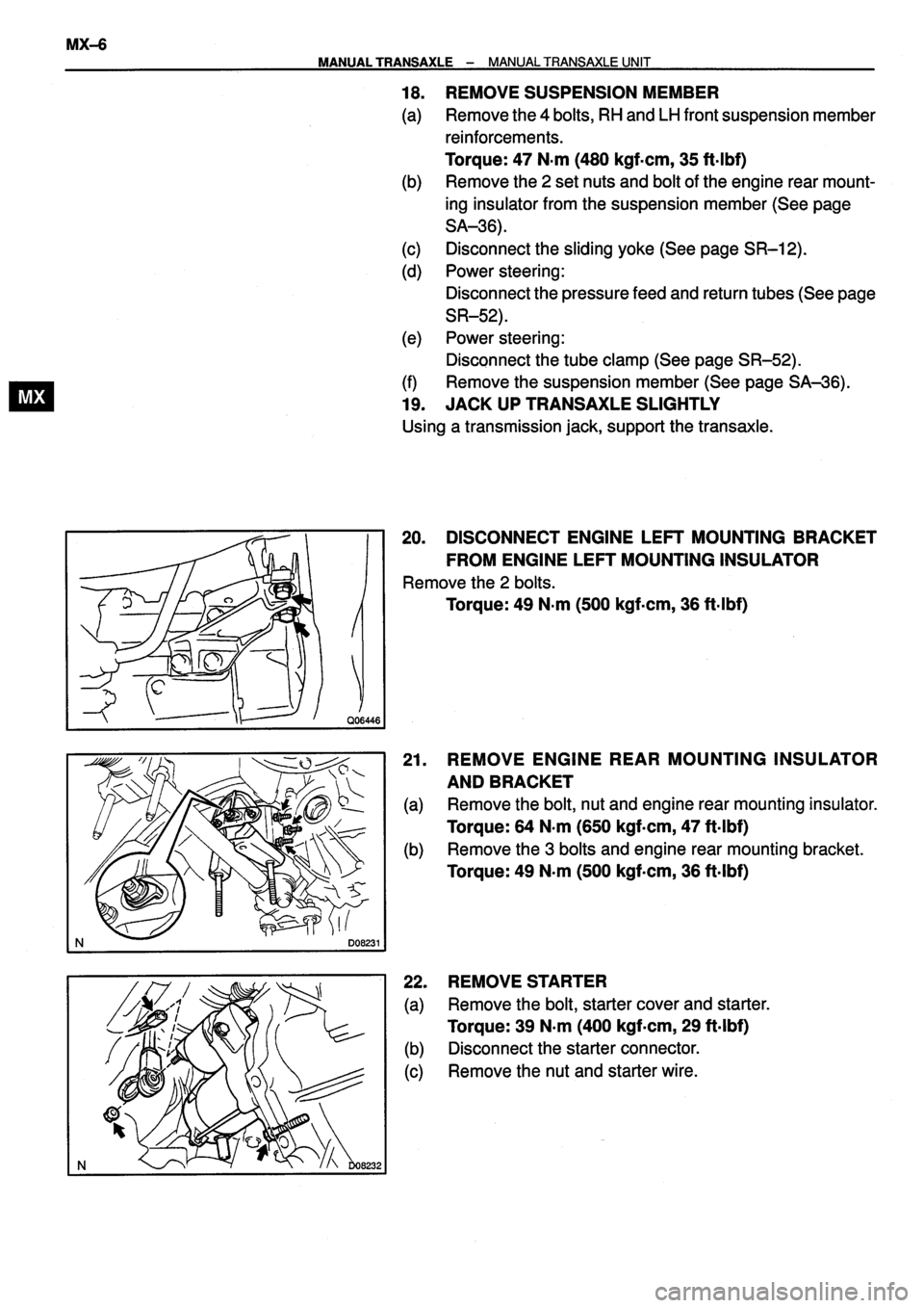 TOYOTA VERSO 1999  Repair Manual 