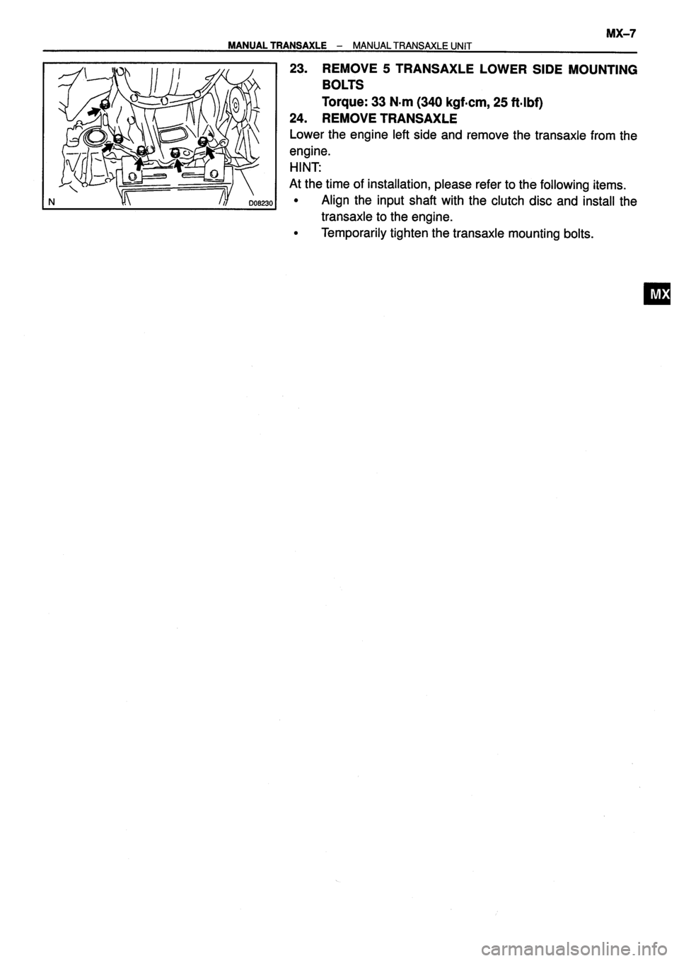 TOYOTA VERSO 1999  Repair Manual 