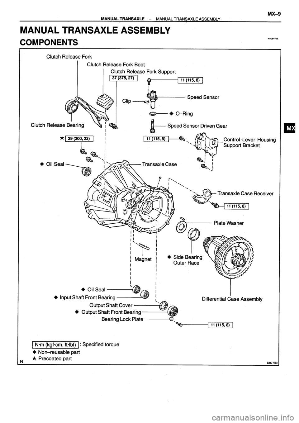 TOYOTA VERSO 1999  Repair Manual 