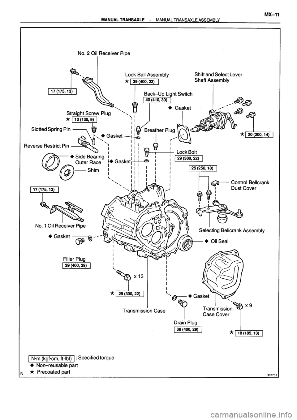 TOYOTA VERSO 1999  Repair Manual 