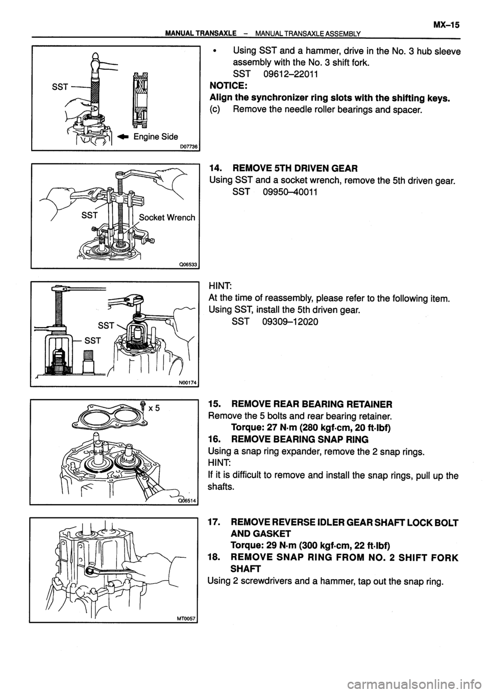 TOYOTA VERSO 1999  Repair Manual 