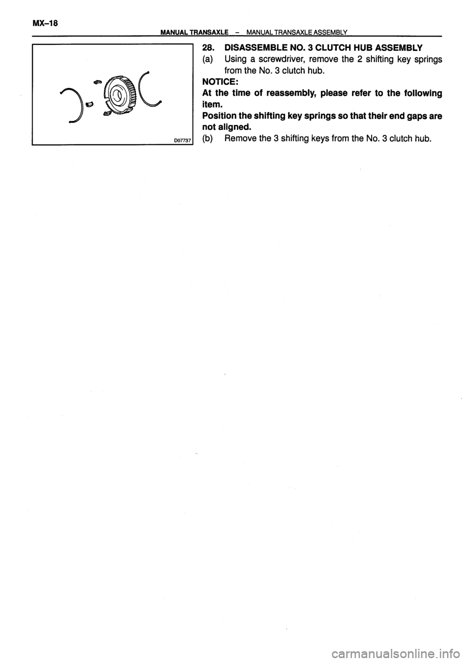 TOYOTA VERSO 1999  Repair Manual 