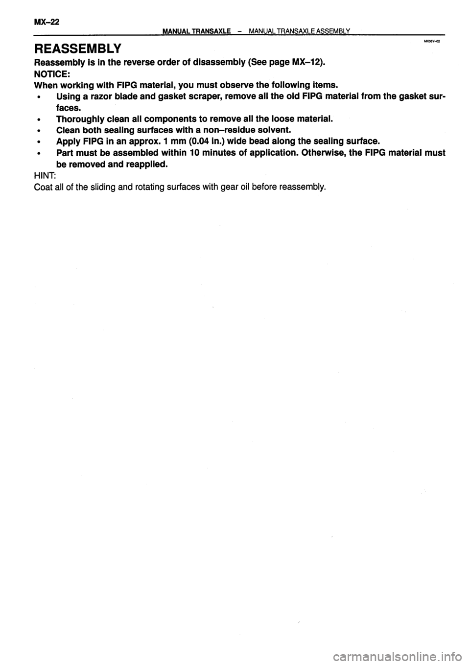 TOYOTA VERSO 1999 Repair Manual TOYOTA VERSO 1999 Repair Manual