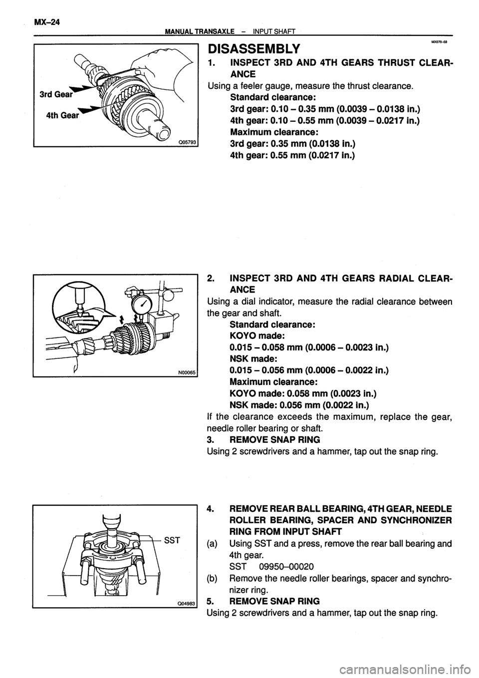 TOYOTA VERSO 1999 Repair Manual TOYOTA VERSO 1999 Repair Manual