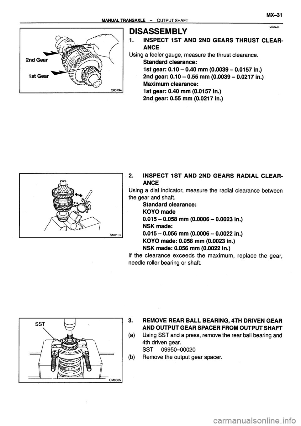 TOYOTA VERSO 1999 Repair Manual TOYOTA VERSO 1999 Repair Manual