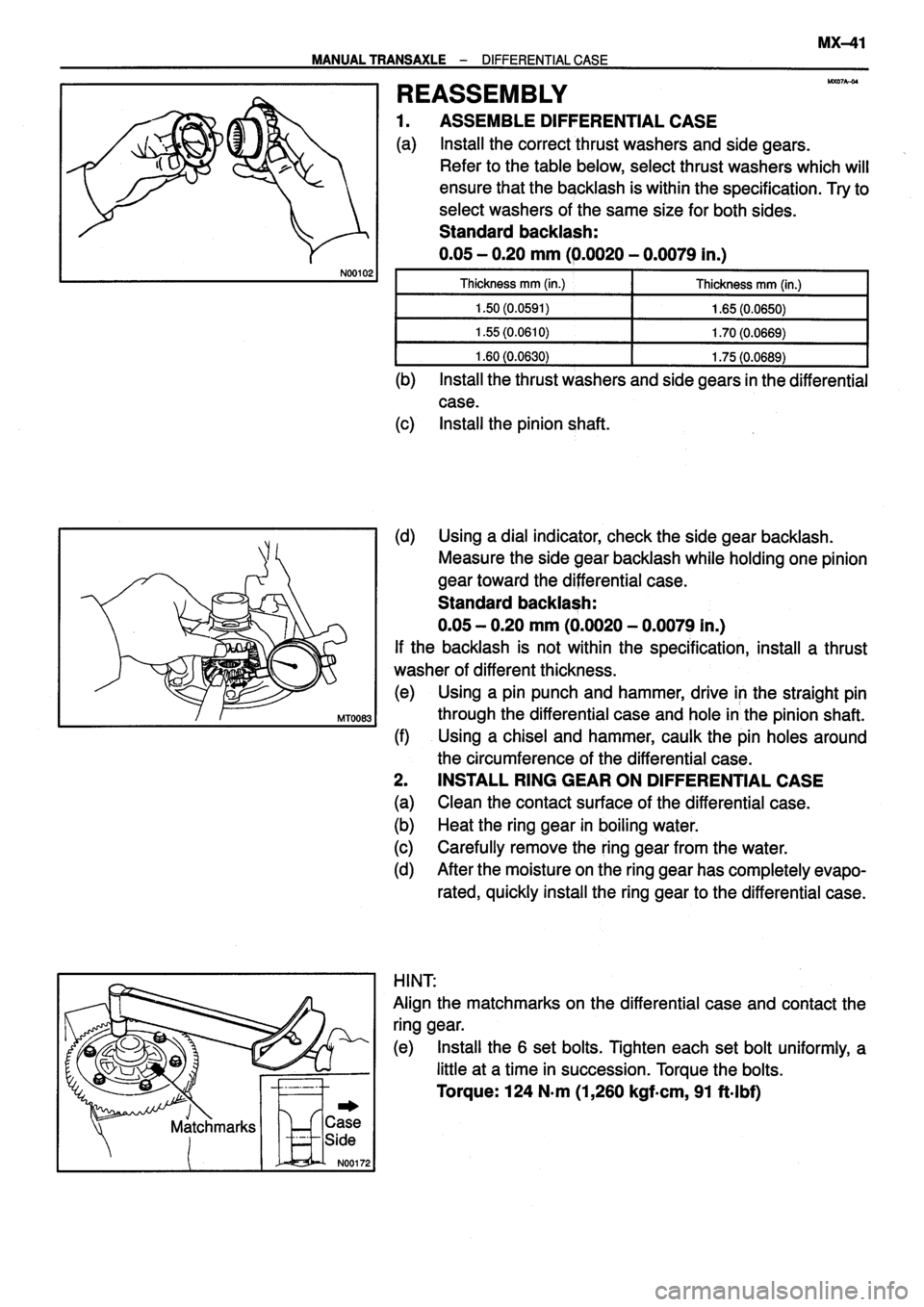TOYOTA VERSO 1999 Repair Manual TOYOTA VERSO 1999 Repair Manual