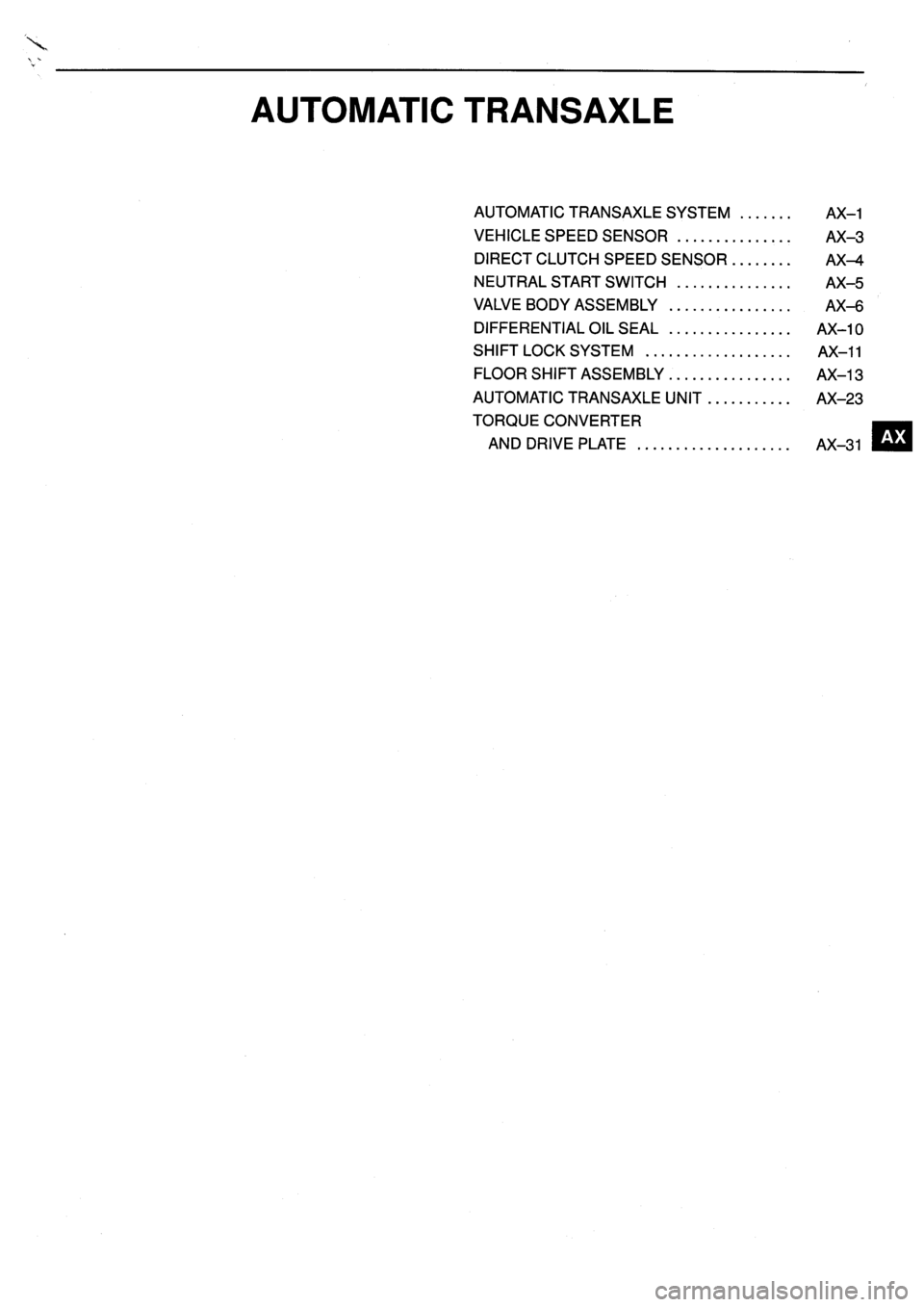 TOYOTA VERSO 1999 Repair Manual TOYOTA VERSO 1999 Repair Manual