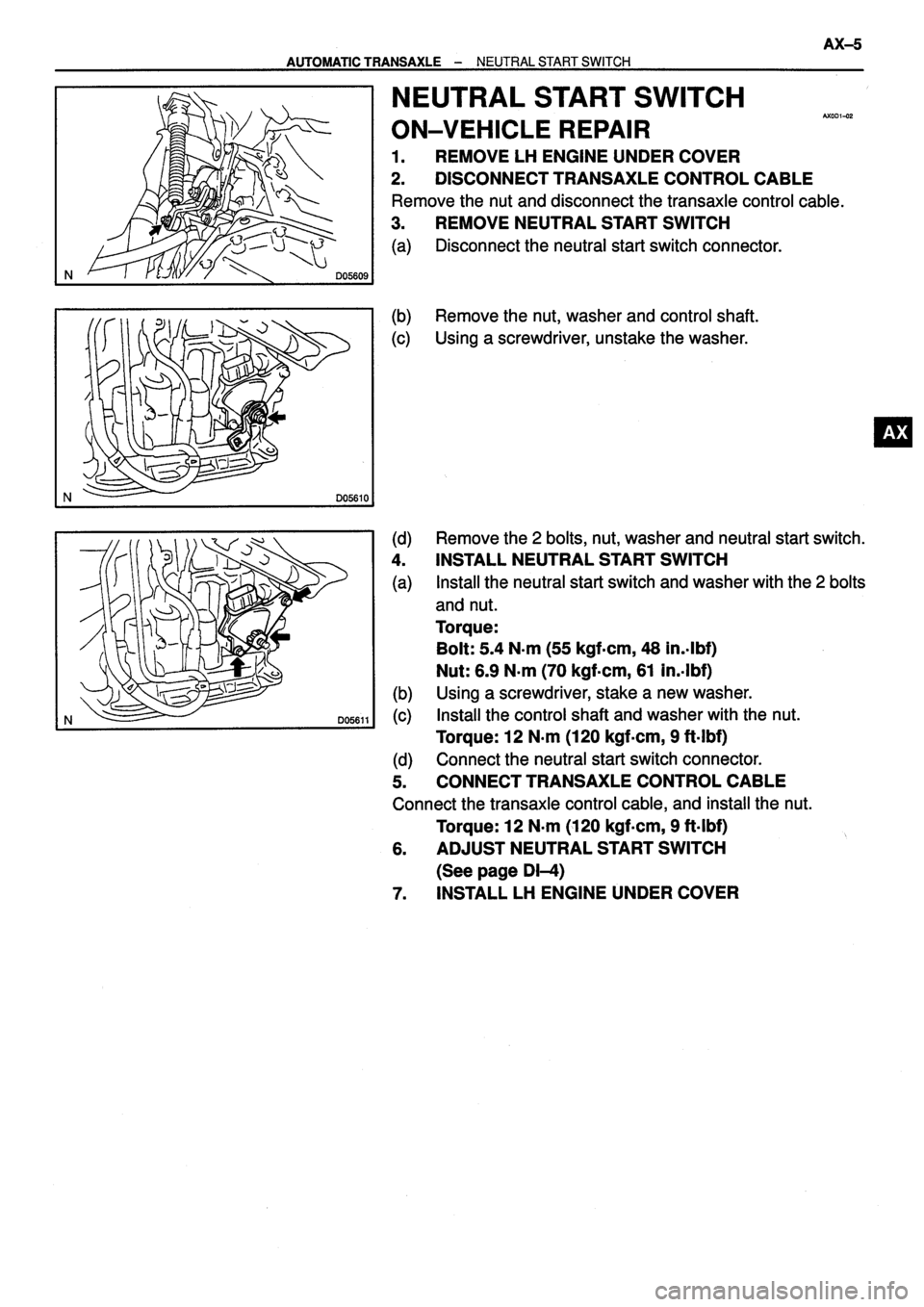 TOYOTA VERSO 1999 Repair Manual TOYOTA VERSO 1999 Repair Manual