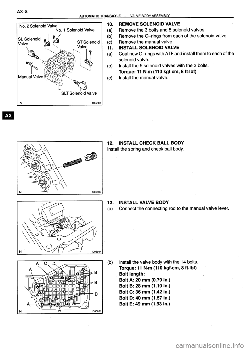TOYOTA VERSO 1999 Repair Manual TOYOTA VERSO 1999 Repair Manual