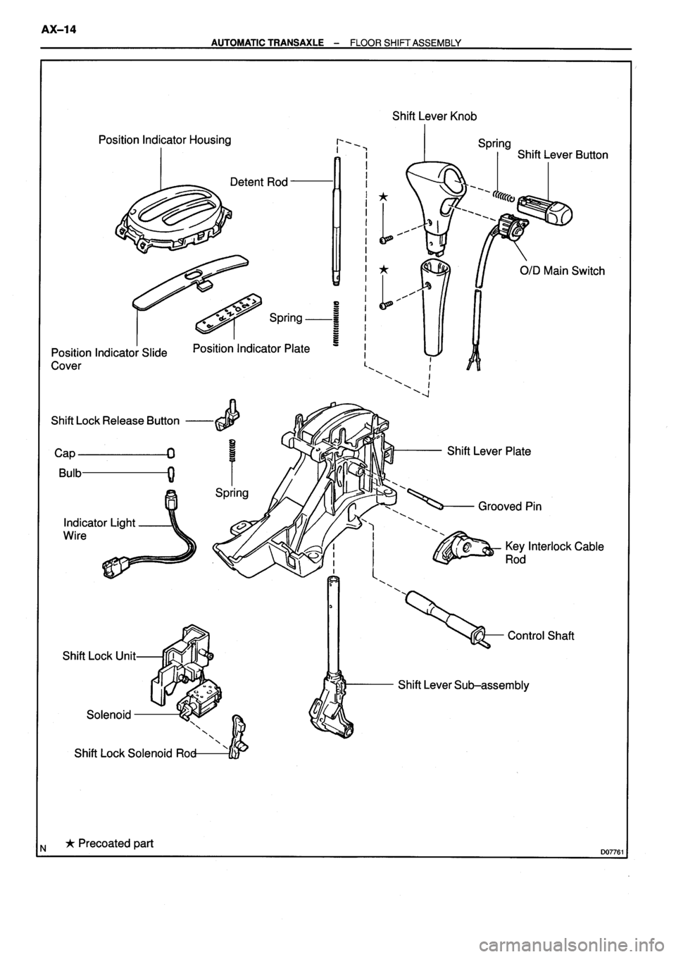 TOYOTA VERSO 1999 Repair Manual TOYOTA VERSO 1999 Repair Manual
