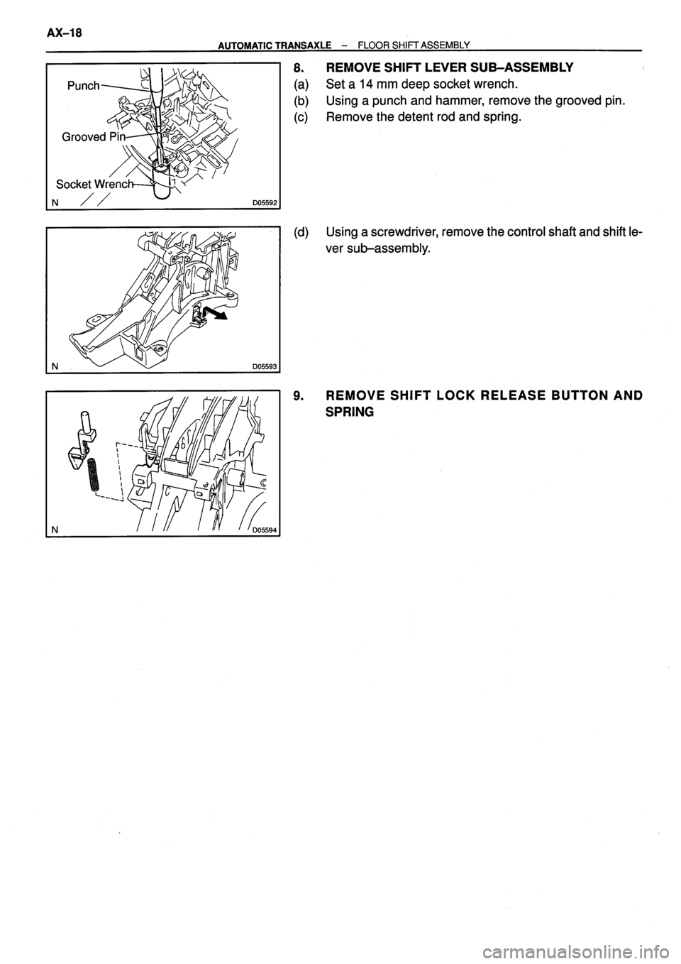 TOYOTA VERSO 1999 Repair Manual TOYOTA VERSO 1999 Repair Manual