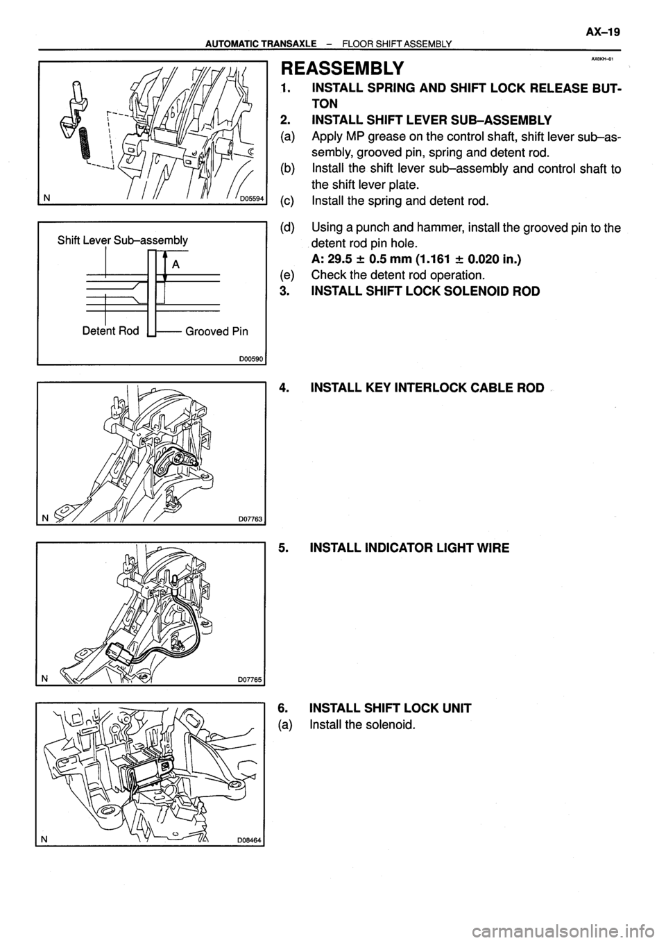 TOYOTA VERSO 1999 Repair Manual TOYOTA VERSO 1999 Repair Manual