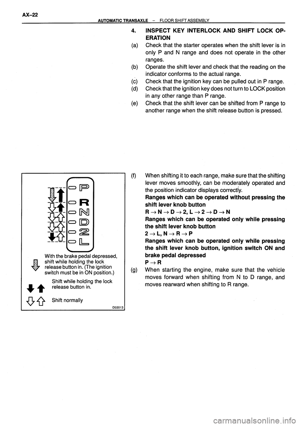 TOYOTA VERSO 1999 Repair Manual TOYOTA VERSO 1999 Repair Manual