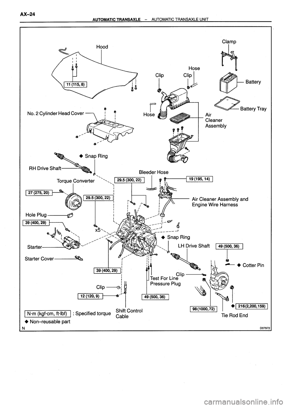 TOYOTA VERSO 1999 Repair Manual TOYOTA VERSO 1999 Repair Manual
