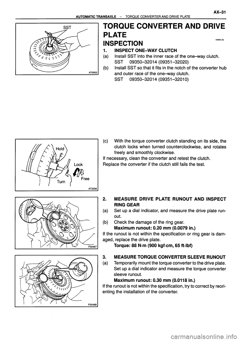 TOYOTA VERSO 1999 Repair Manual TOYOTA VERSO 1999 Repair Manual