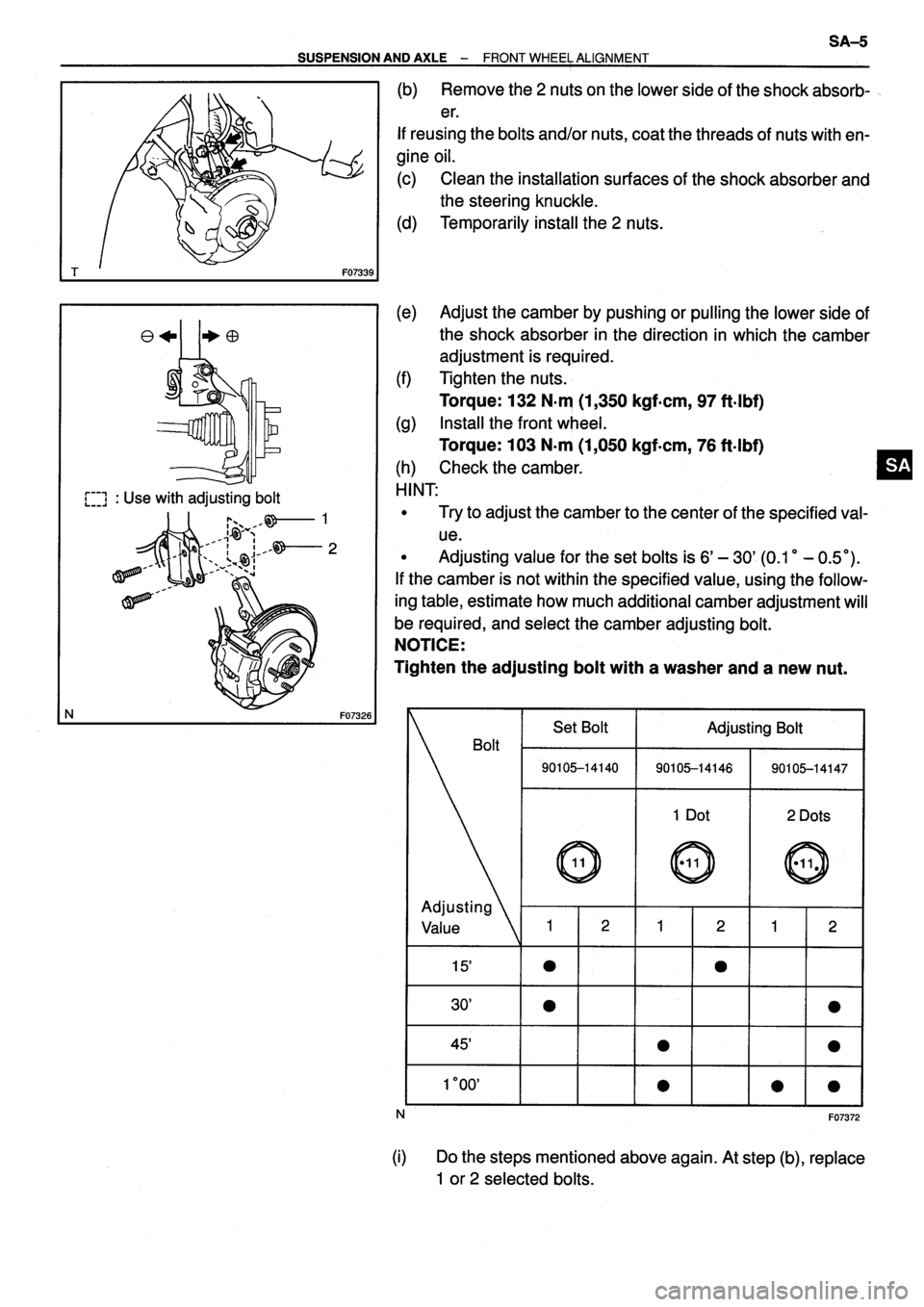 TOYOTA VERSO 1999 Repair Manual TOYOTA VERSO 1999 Repair Manual