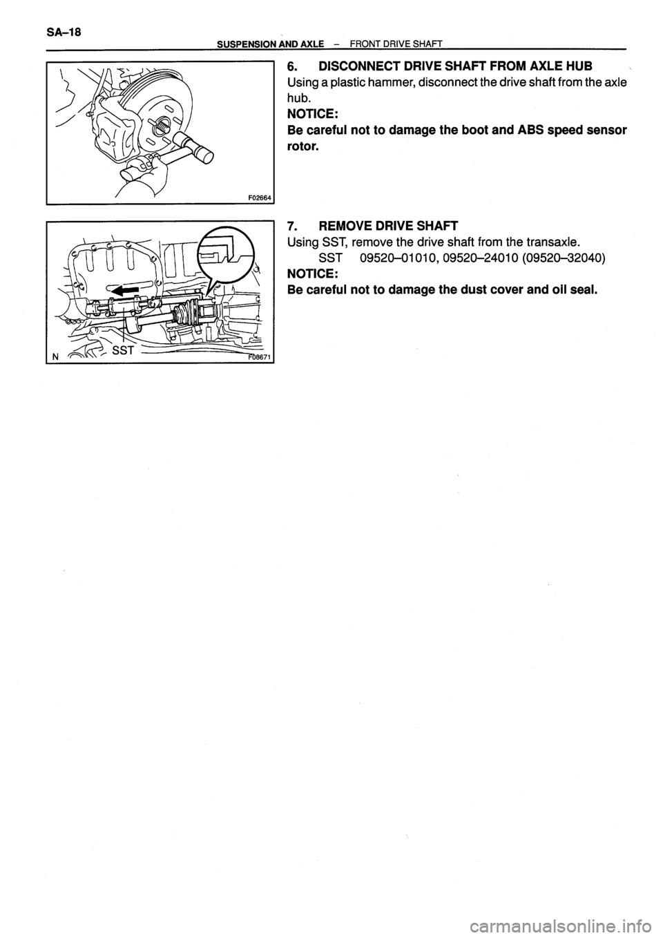 TOYOTA VERSO 1999 Repair Manual TOYOTA VERSO 1999 Repair Manual