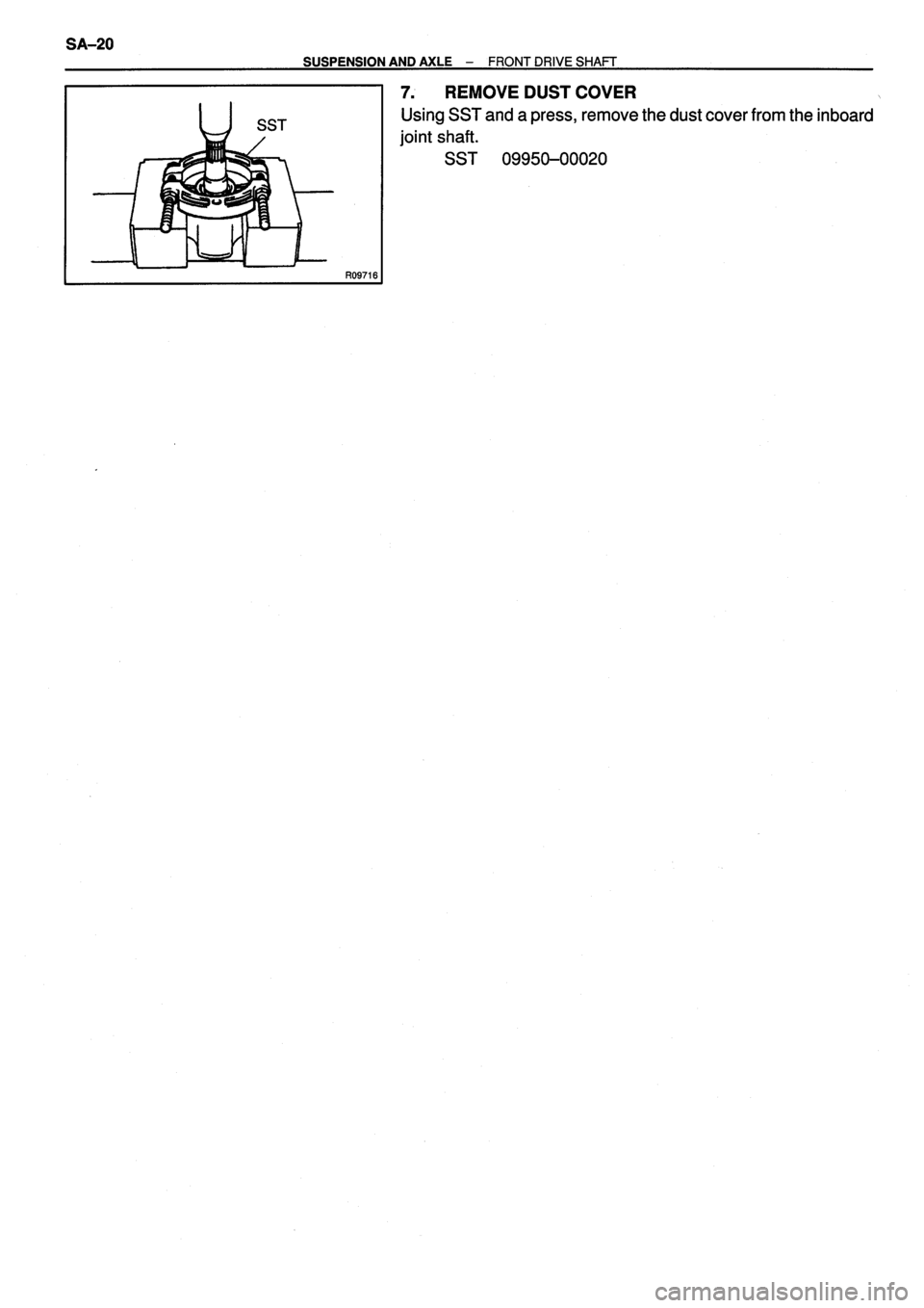TOYOTA VERSO 1999 Repair Manual TOYOTA VERSO 1999 Repair Manual