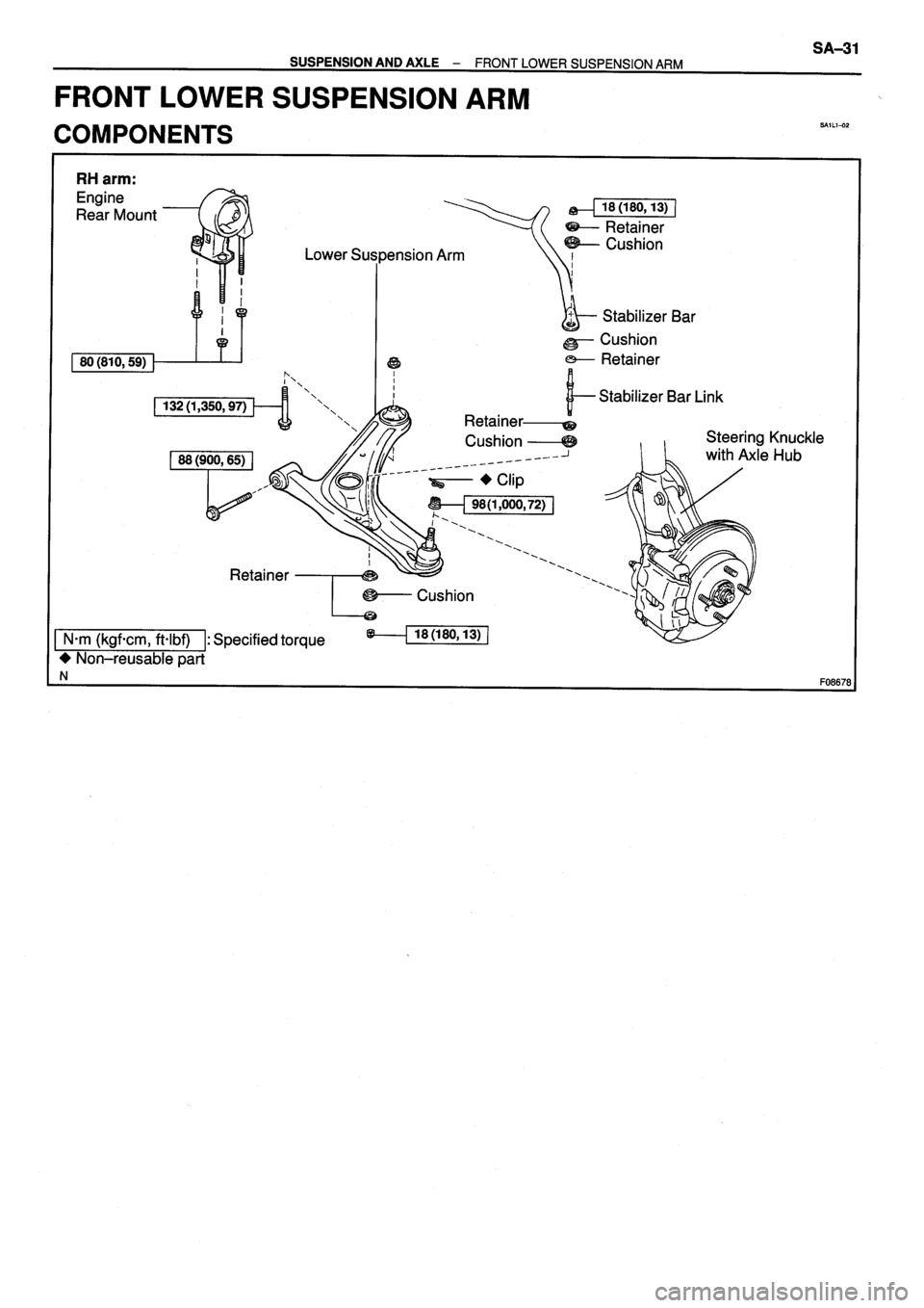 TOYOTA VERSO 1999 Repair Manual TOYOTA VERSO 1999 Repair Manual