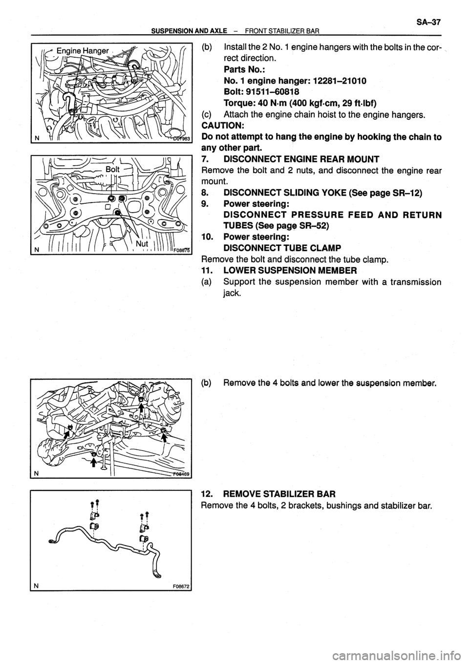 TOYOTA VERSO 1999 Repair Manual TOYOTA VERSO 1999 Repair Manual