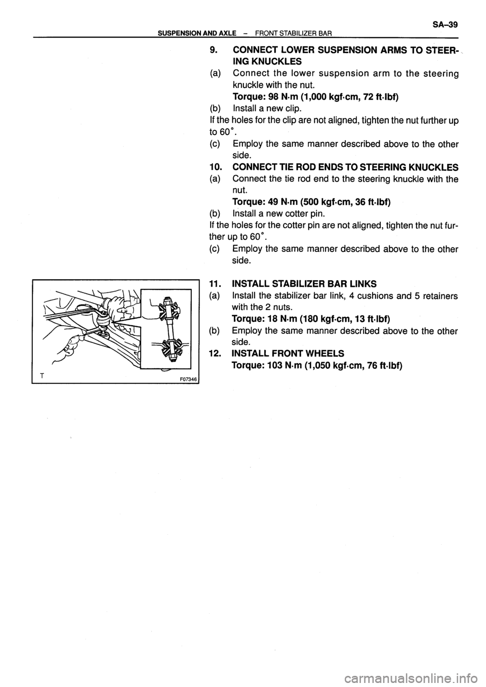 TOYOTA VERSO 1999 Repair Manual TOYOTA VERSO 1999 Repair Manual