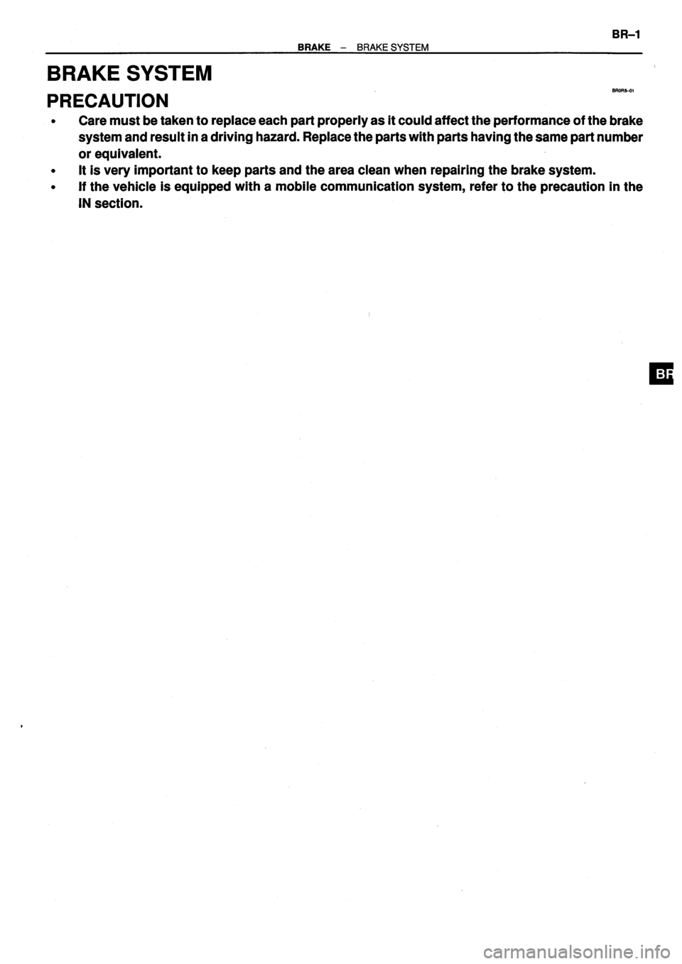 TOYOTA VERSO 1999 Repair Manual TOYOTA VERSO 1999 Repair Manual