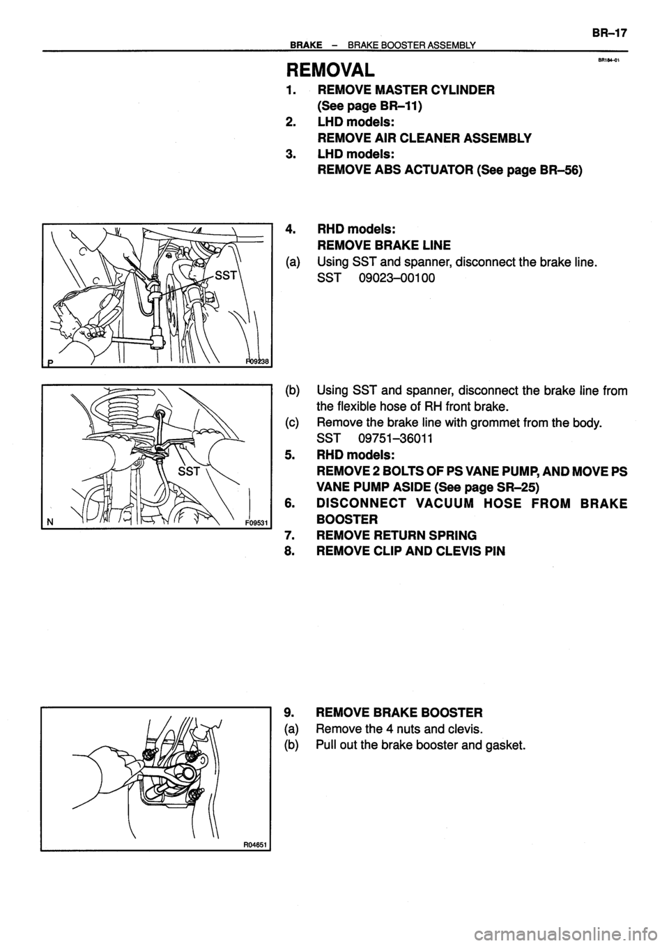 TOYOTA VERSO 1999 Repair Manual TOYOTA VERSO 1999 Repair Manual