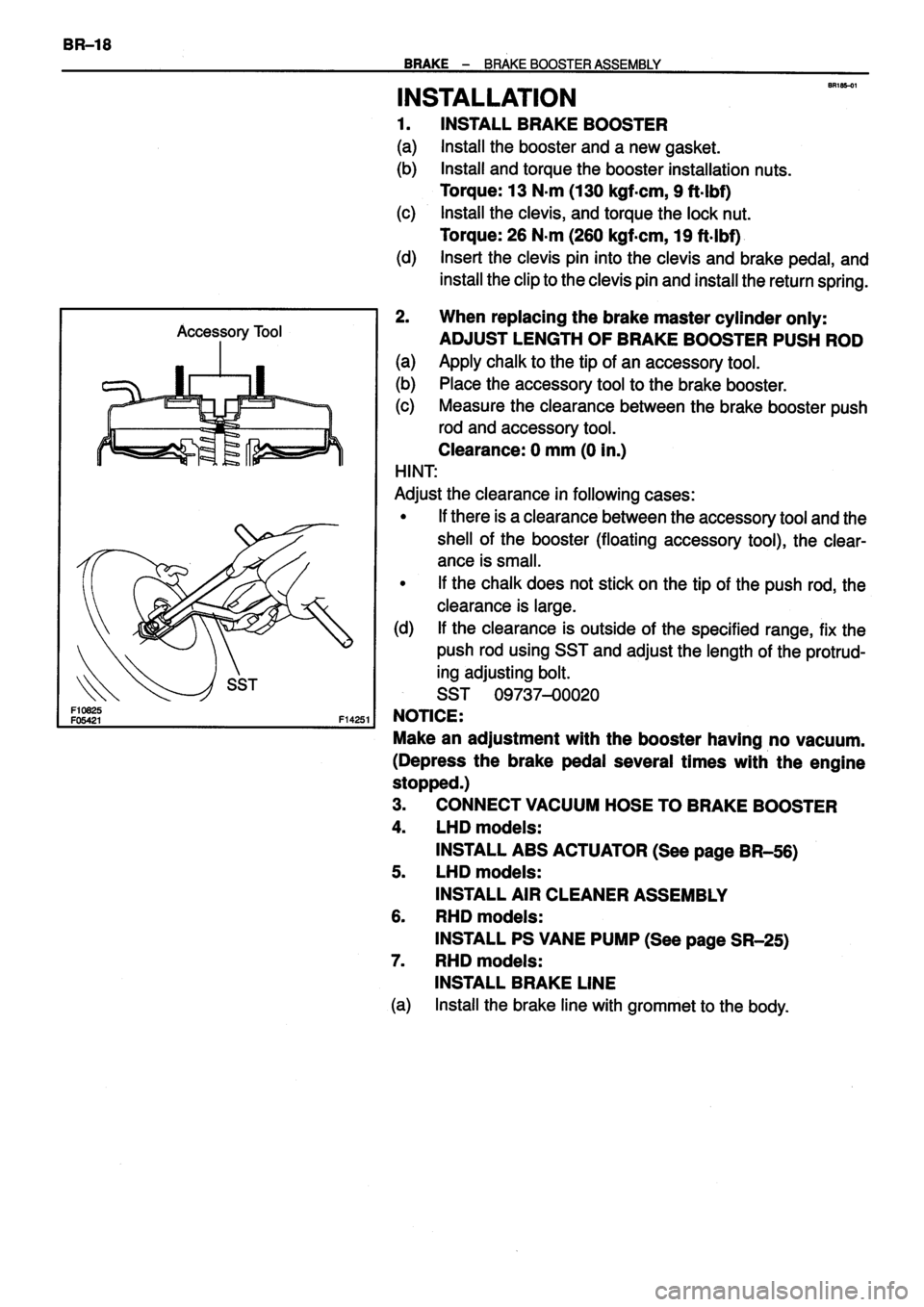 TOYOTA VERSO 1999 Repair Manual TOYOTA VERSO 1999 Repair Manual