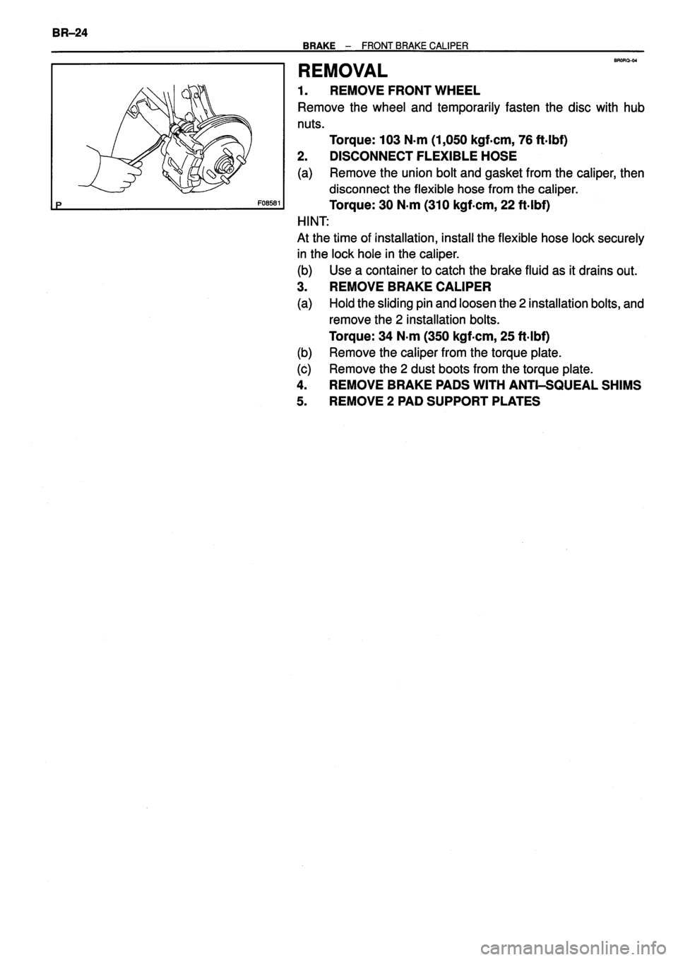 TOYOTA VERSO 1999 Repair Manual TOYOTA VERSO 1999 Repair Manual