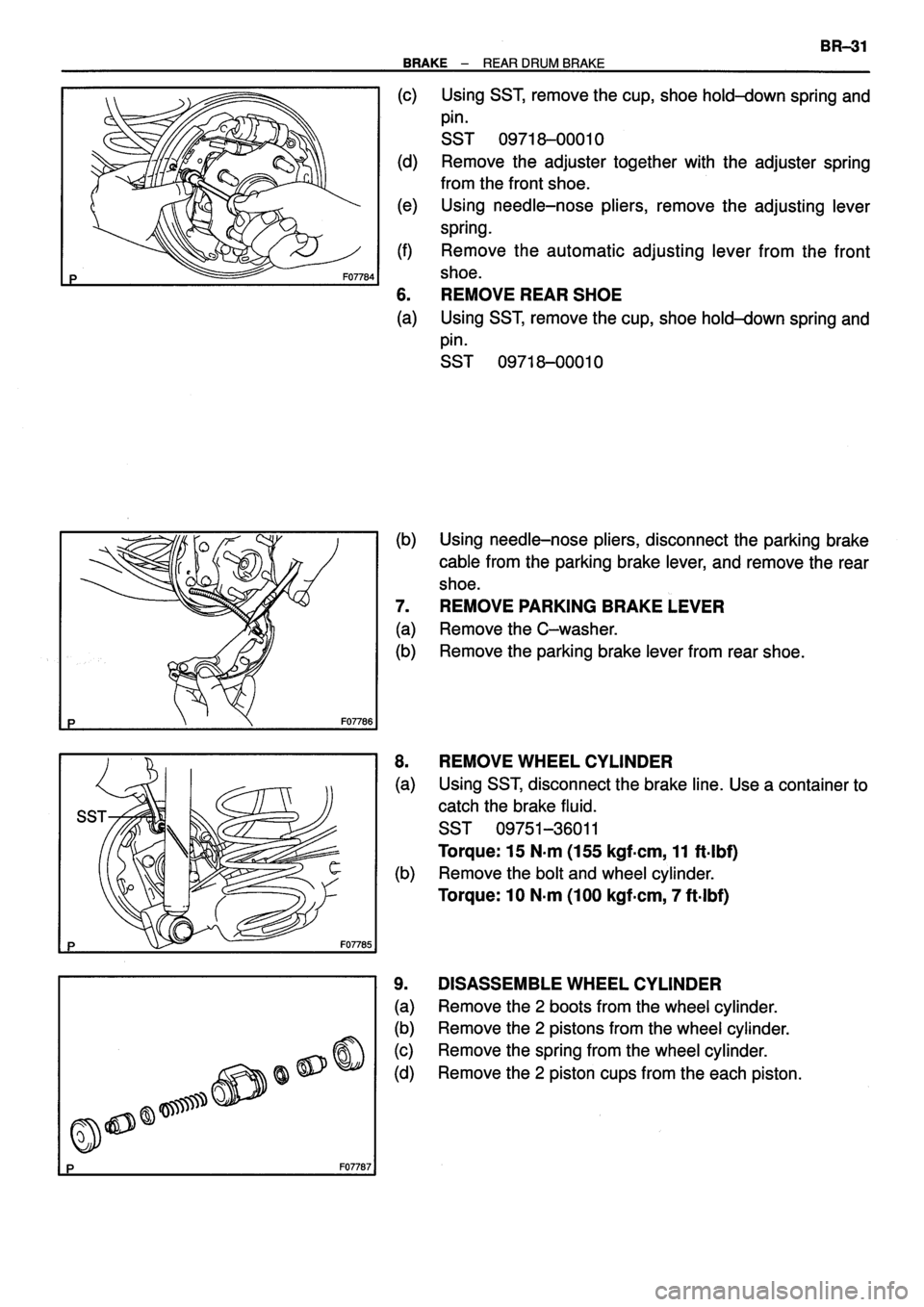 TOYOTA VERSO 1999 Repair Manual TOYOTA VERSO 1999 Repair Manual