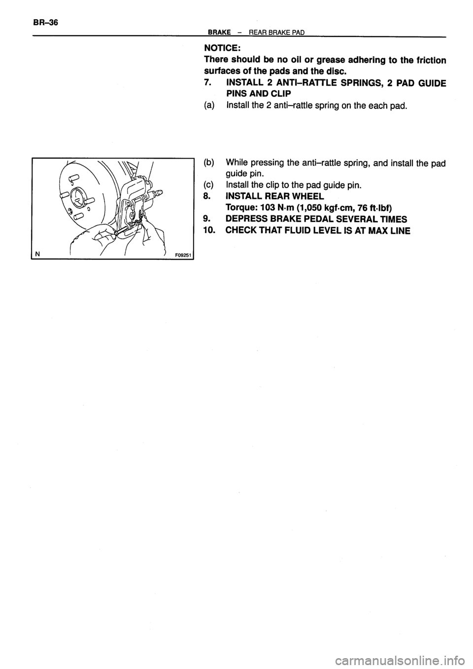 TOYOTA VERSO 1999 Repair Manual TOYOTA VERSO 1999 Repair Manual