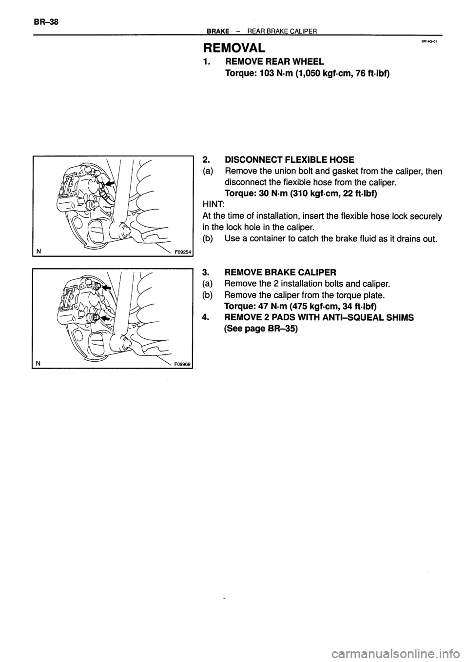 TOYOTA VERSO 1999 Repair Manual TOYOTA VERSO 1999 Repair Manual