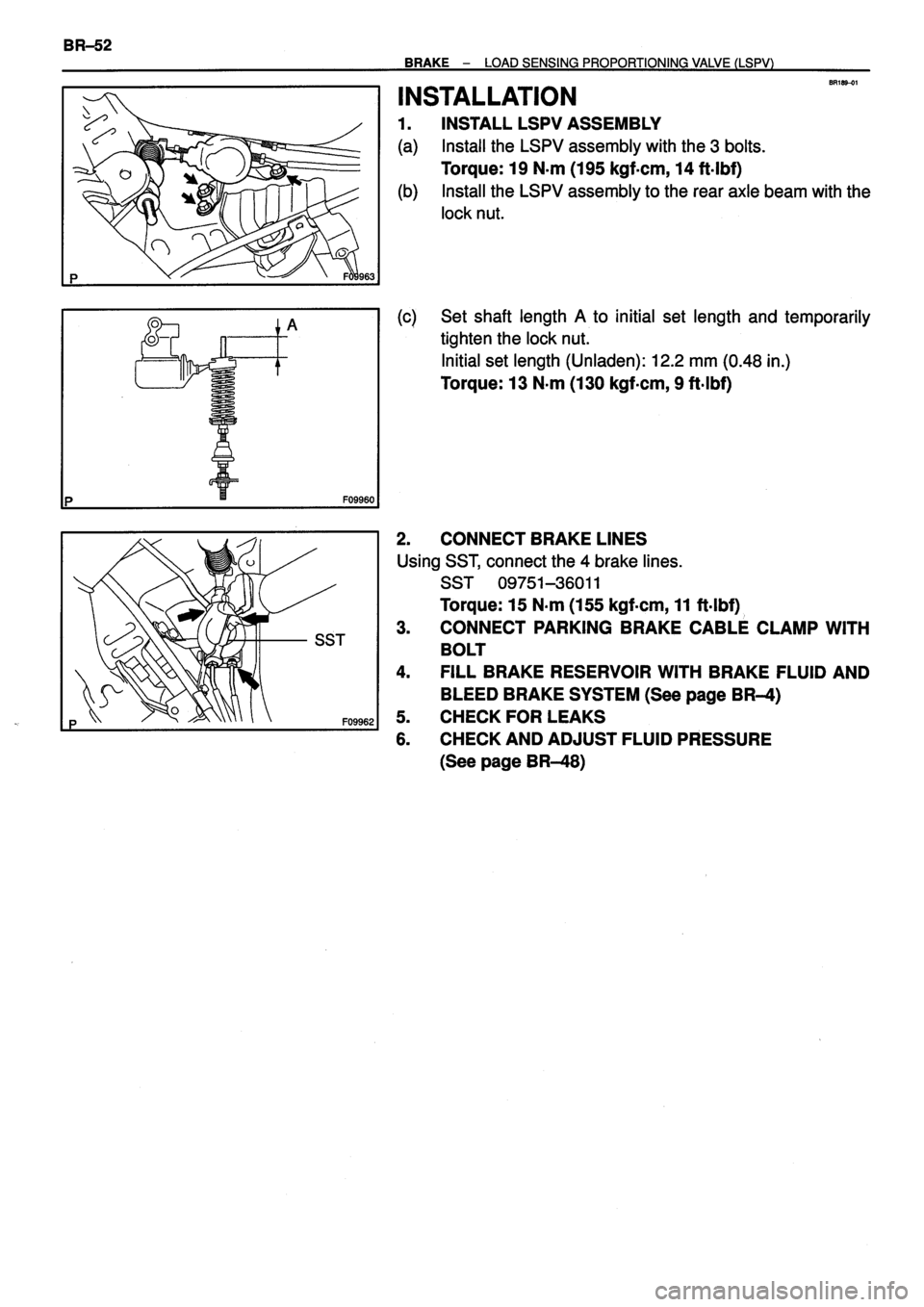 TOYOTA VERSO 1999 Repair Manual TOYOTA VERSO 1999 Repair Manual