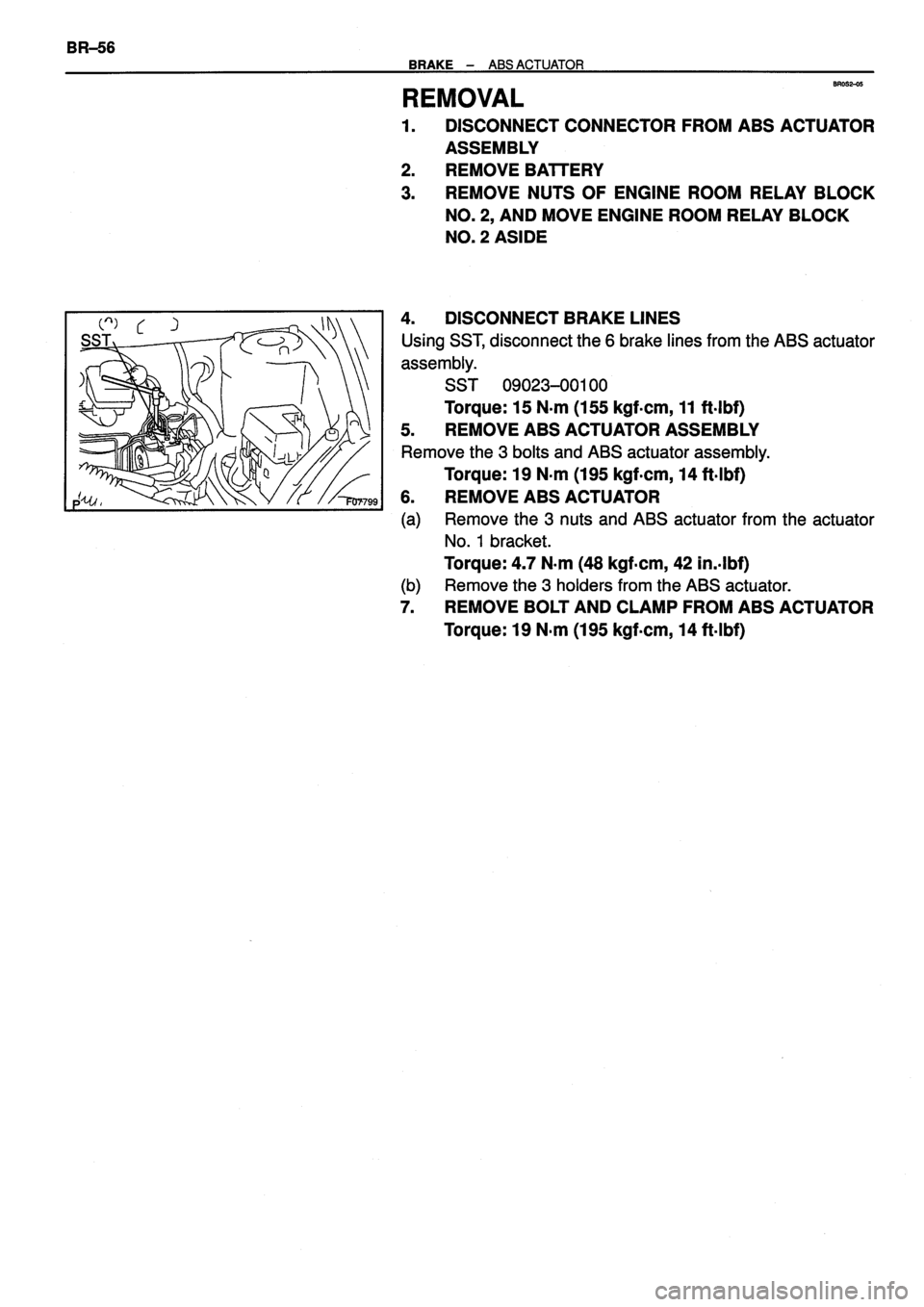 TOYOTA VERSO 1999 Repair Manual TOYOTA VERSO 1999 Repair Manual