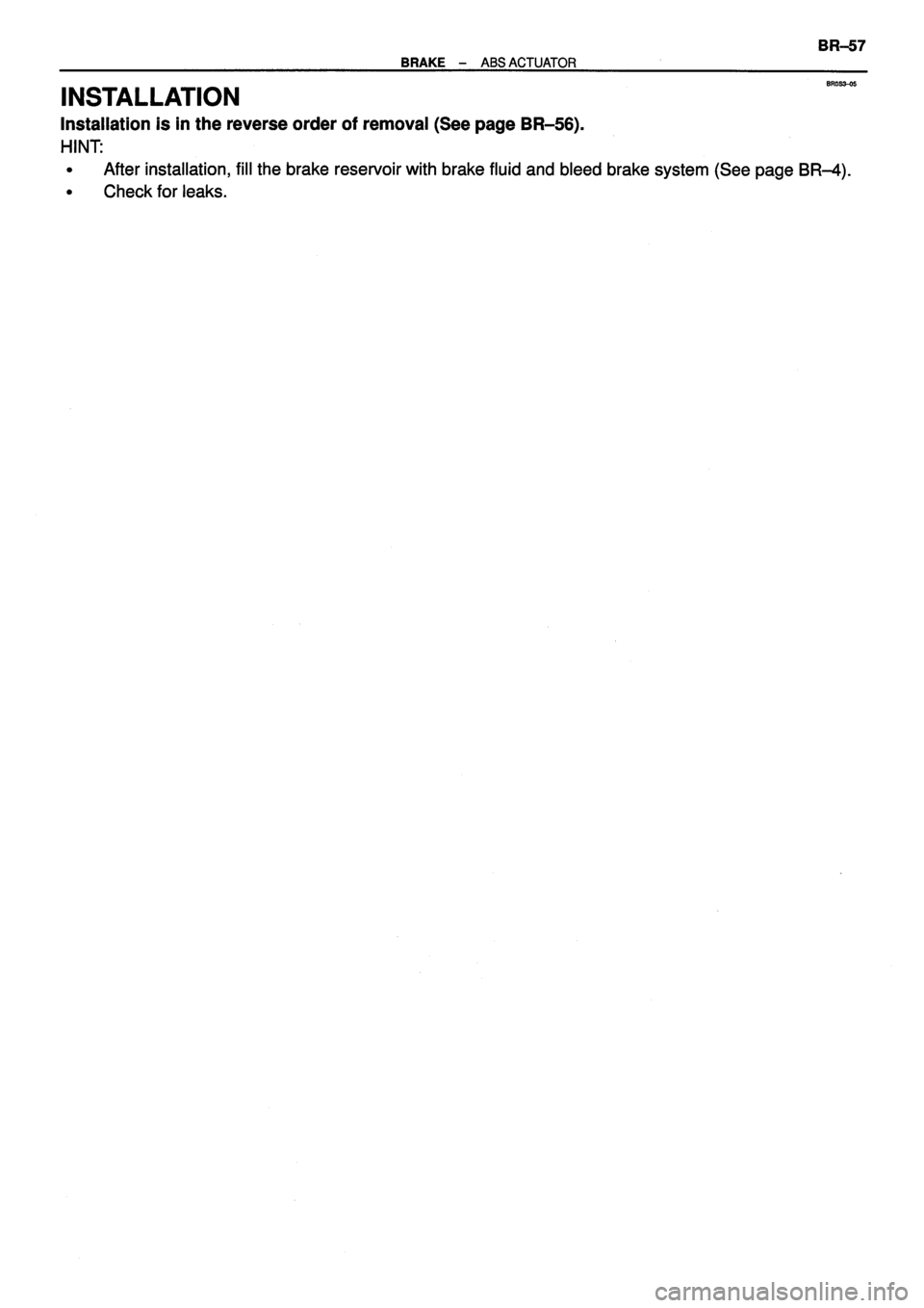 TOYOTA VERSO 1999 Repair Manual TOYOTA VERSO 1999 Repair Manual