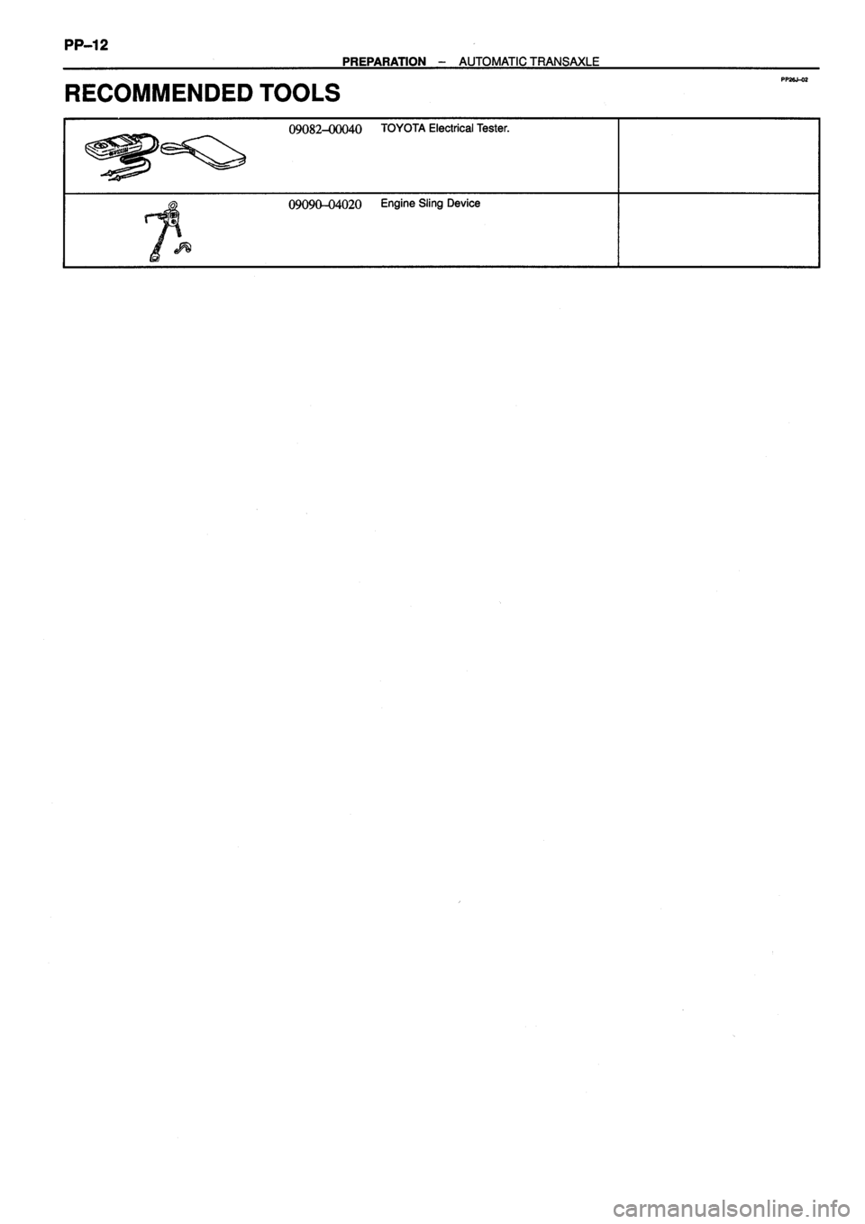 TOYOTA VERSO 1999 Manual PDF TOYOTA VERSO 1999 Manual PDF