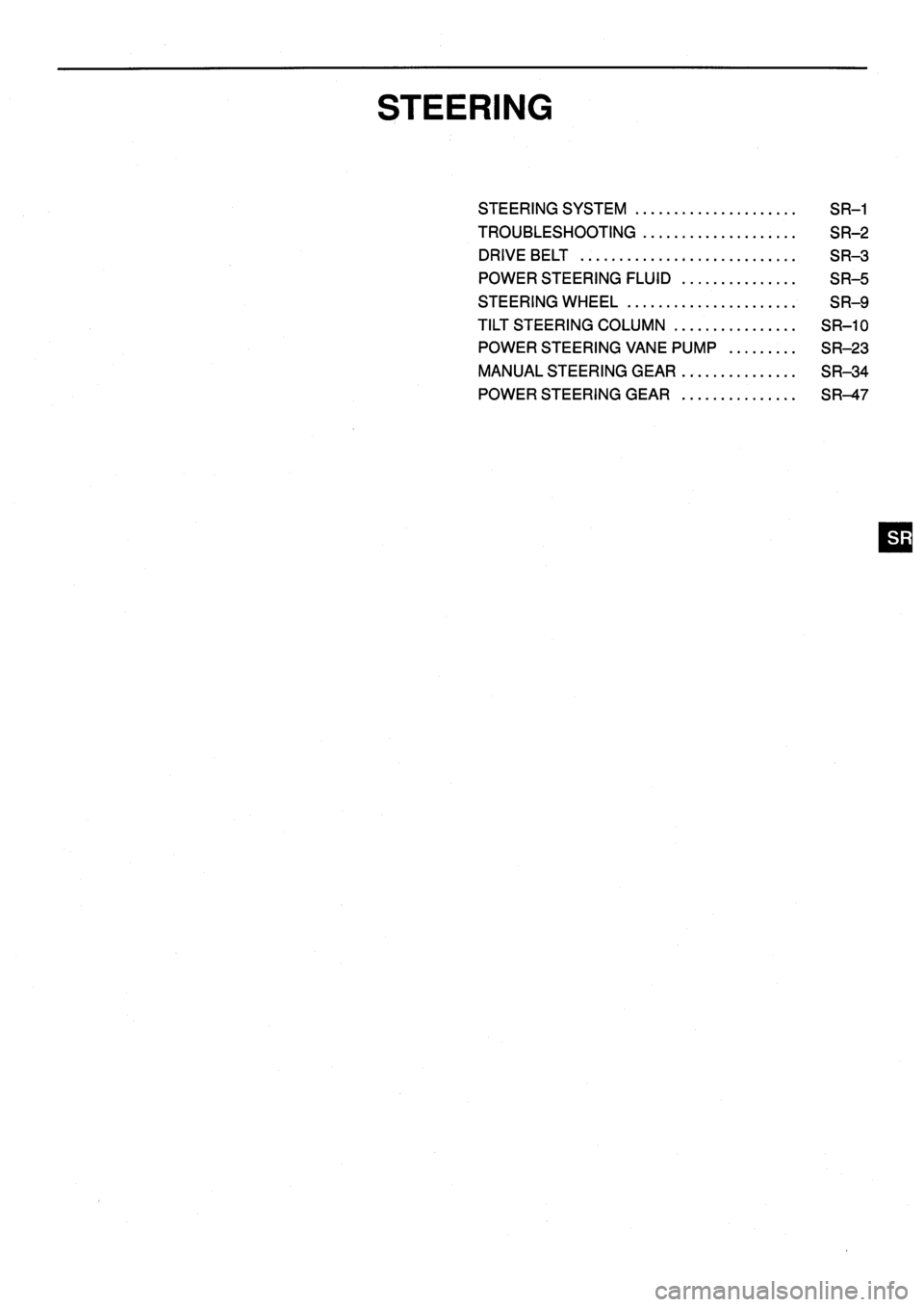 TOYOTA VERSO 1999 Repair Manual TOYOTA VERSO 1999 Repair Manual