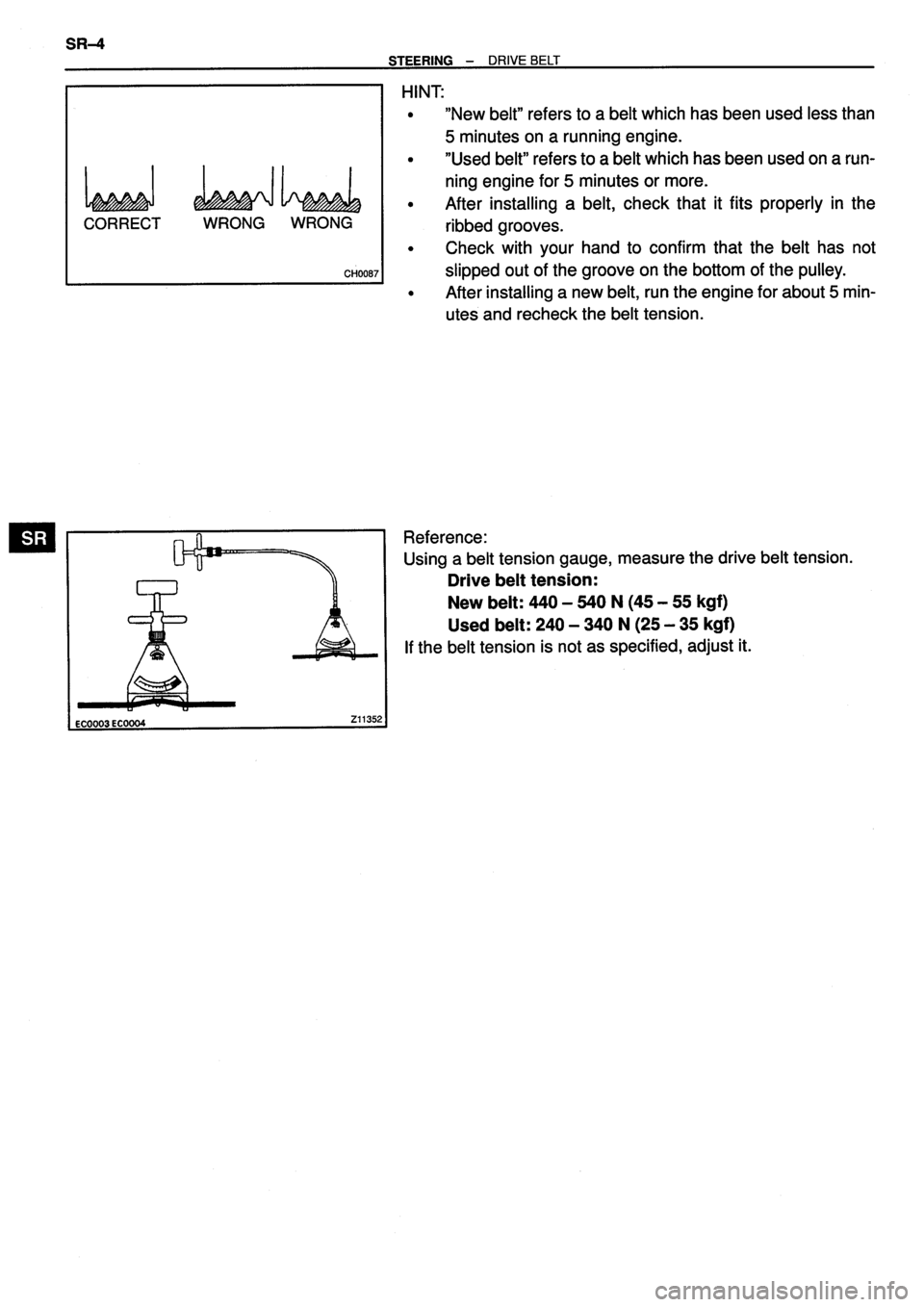TOYOTA VERSO 1999 Repair Manual TOYOTA VERSO 1999 Repair Manual