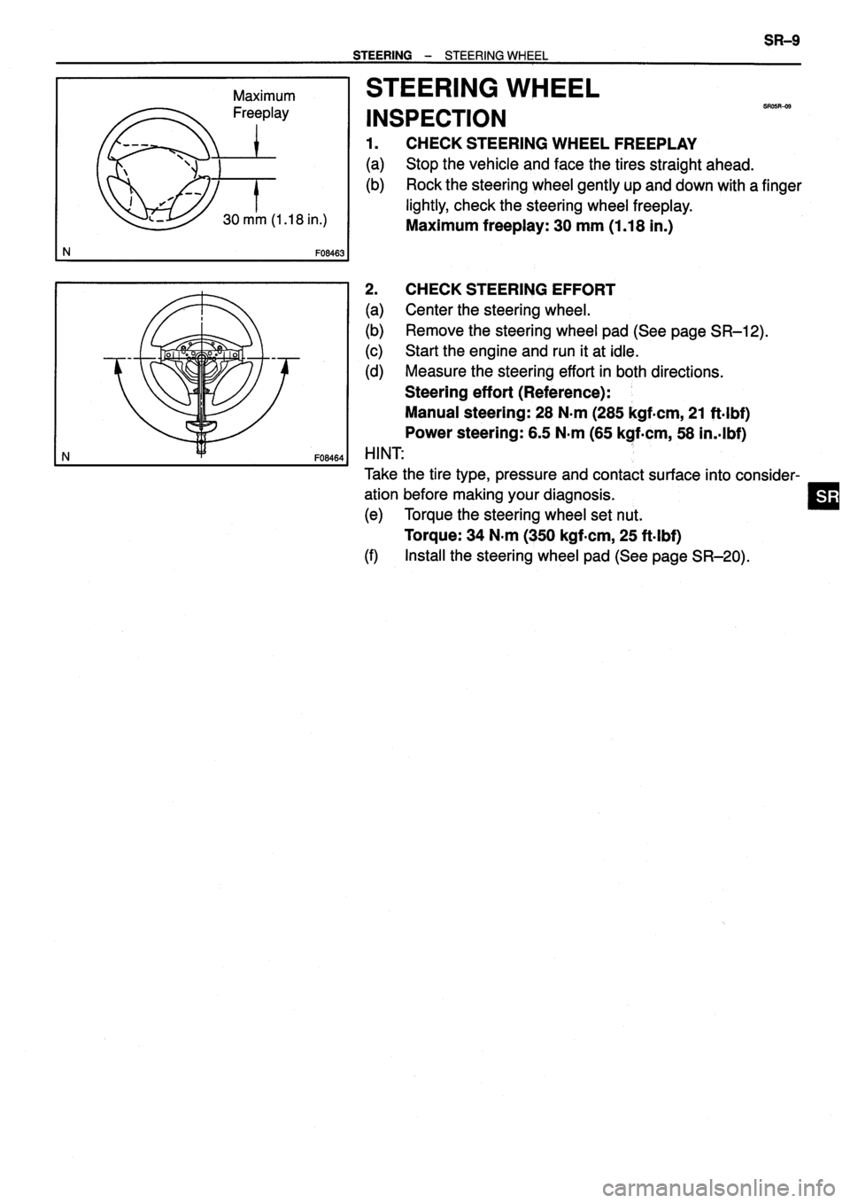 TOYOTA VERSO 1999 Repair Manual TOYOTA VERSO 1999 Repair Manual