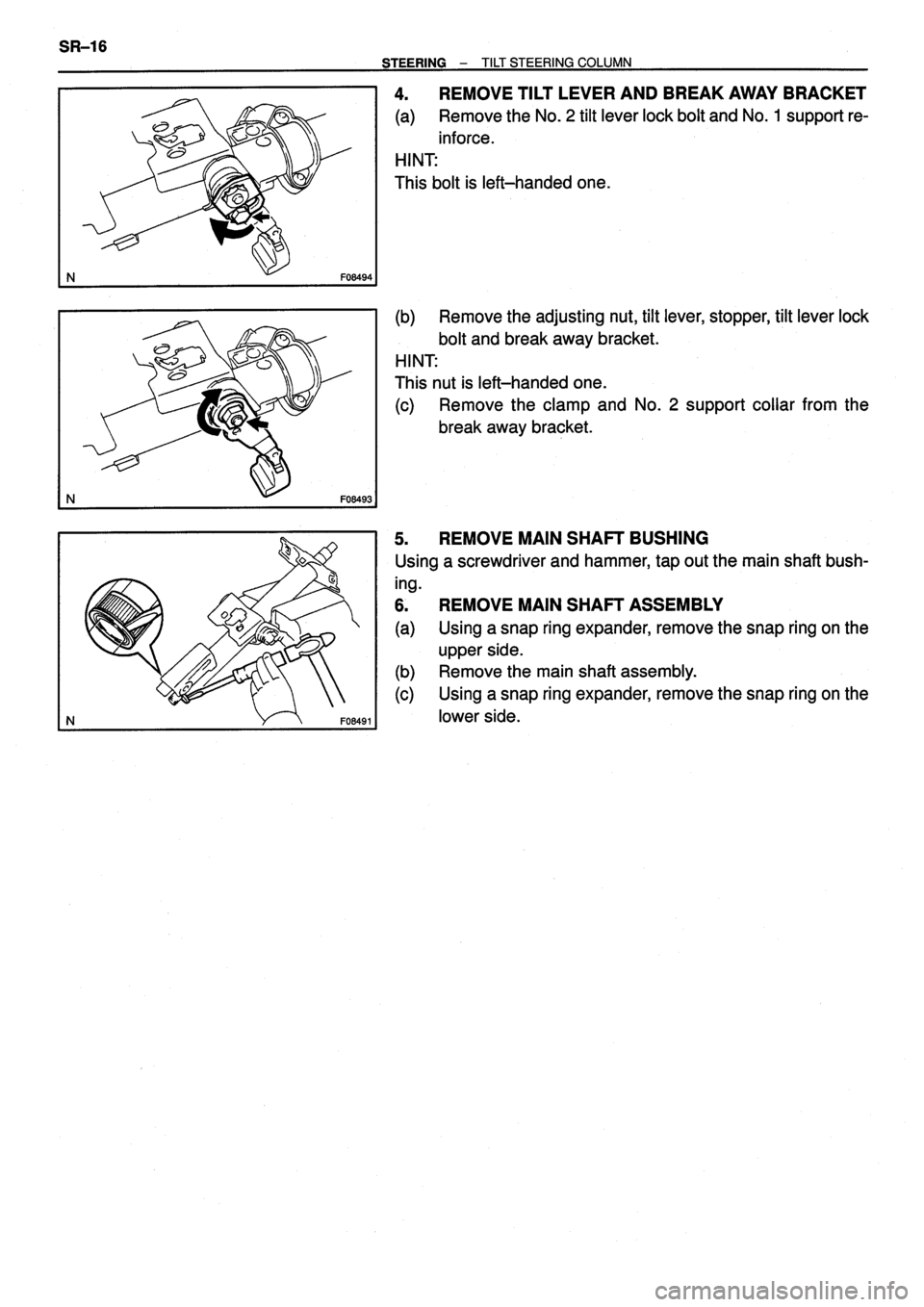 TOYOTA VERSO 1999 Repair Manual TOYOTA VERSO 1999 Repair Manual