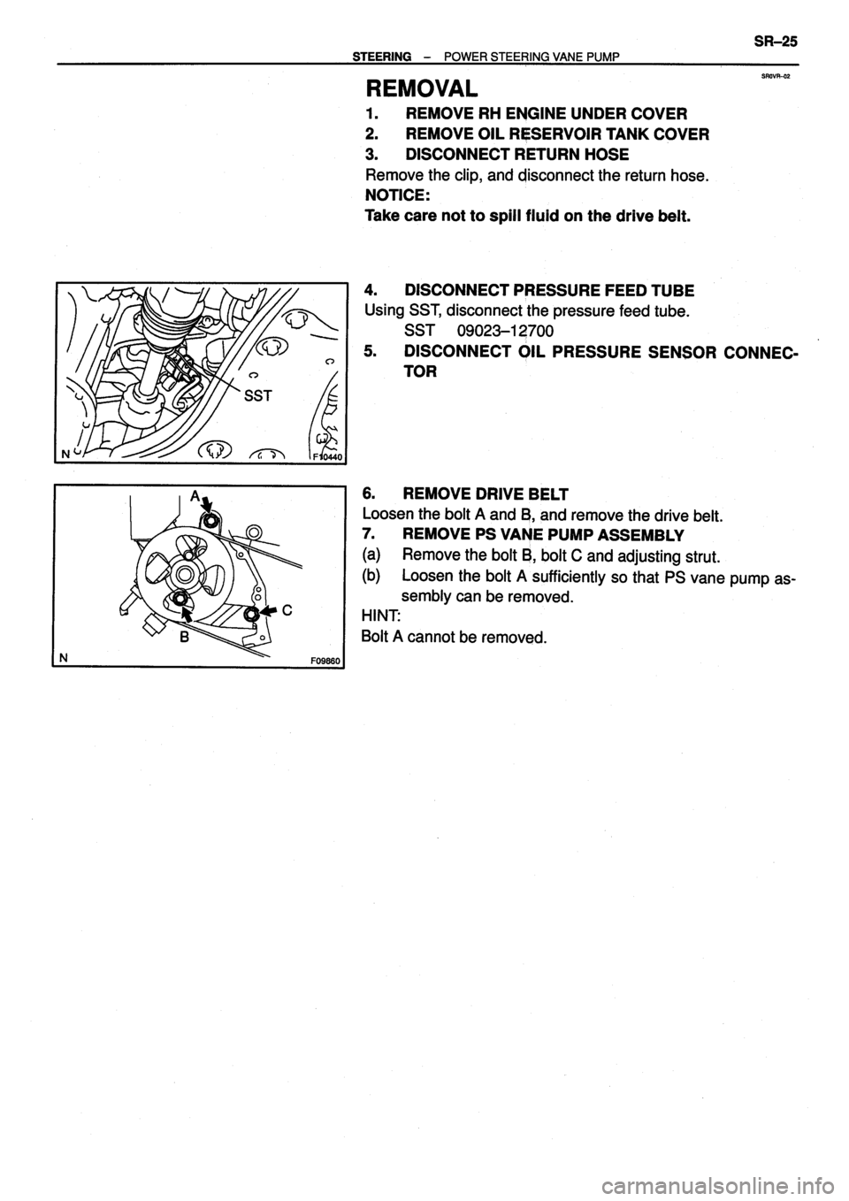 TOYOTA VERSO 1999 Repair Manual TOYOTA VERSO 1999 Repair Manual