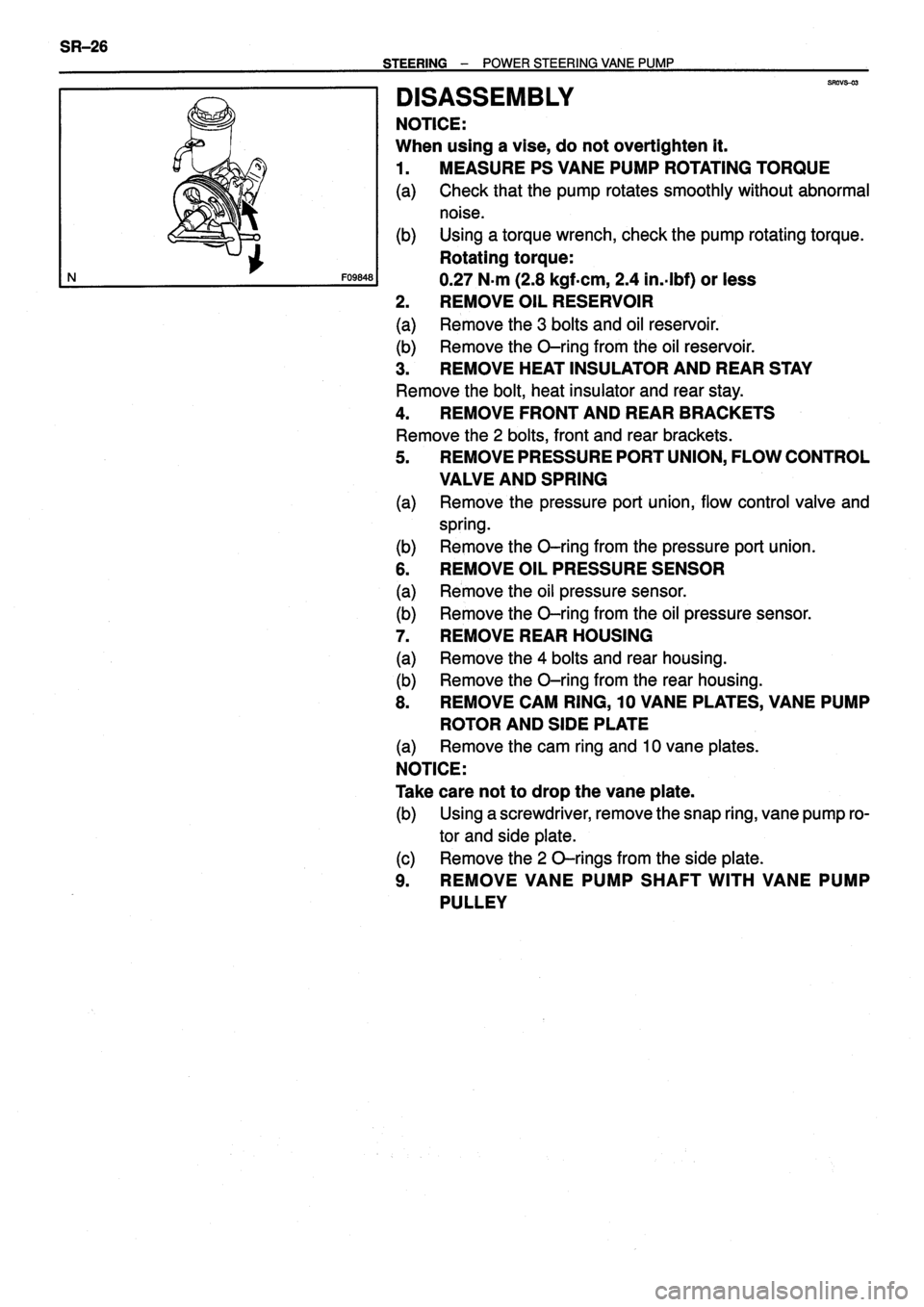 TOYOTA VERSO 1999 Repair Manual TOYOTA VERSO 1999 Repair Manual