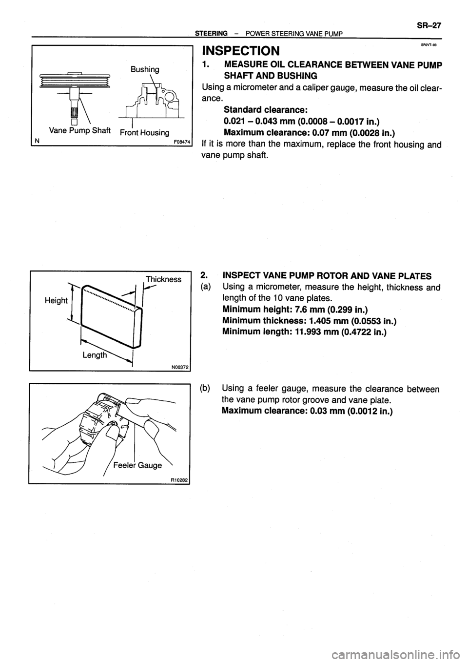 TOYOTA VERSO 1999 Repair Manual TOYOTA VERSO 1999 Repair Manual
