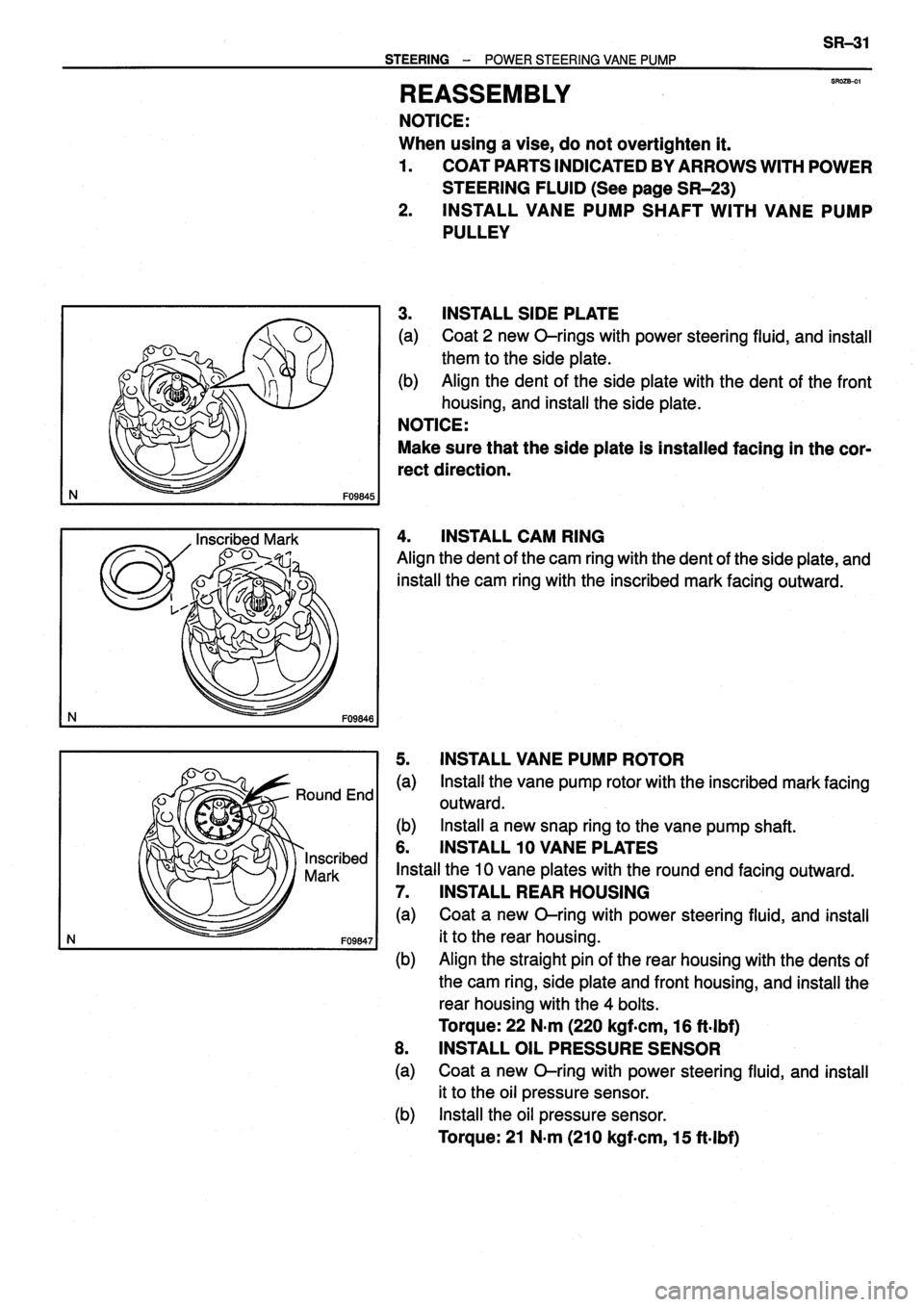 TOYOTA VERSO 1999 Repair Manual TOYOTA VERSO 1999 Repair Manual