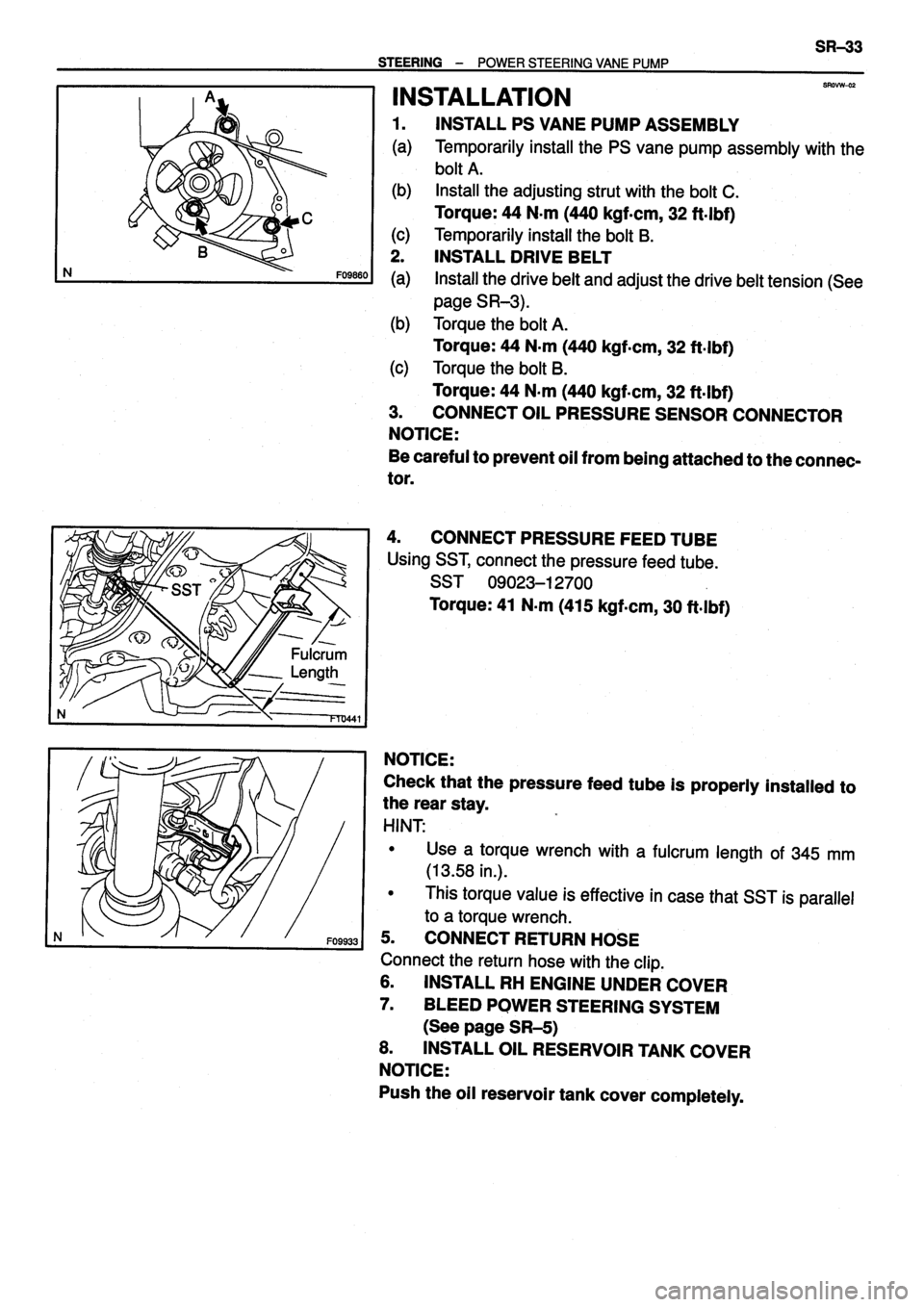 TOYOTA VERSO 1999 Repair Manual TOYOTA VERSO 1999 Repair Manual
