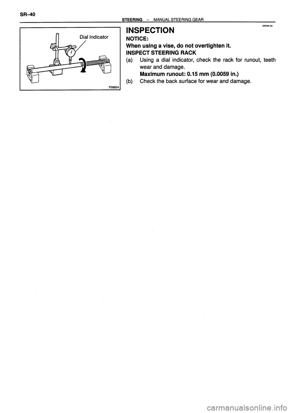 TOYOTA VERSO 1999 Repair Manual TOYOTA VERSO 1999 Repair Manual