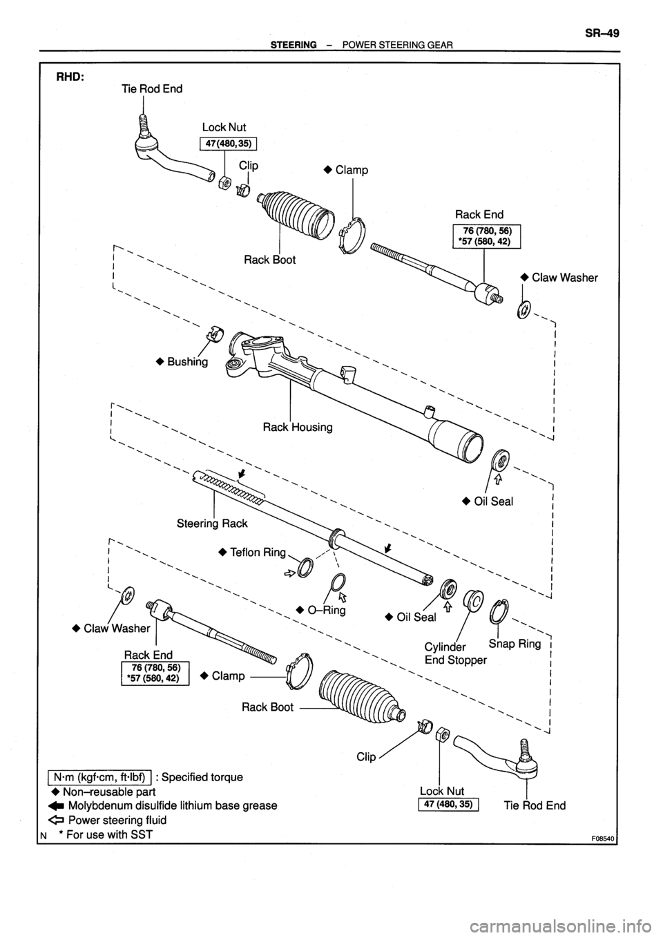 TOYOTA VERSO 1999 Repair Manual TOYOTA VERSO 1999 Repair Manual