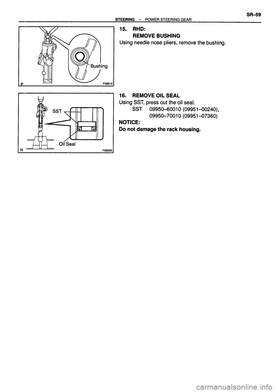 TOYOTA VERSO 1999 Repair Manual TOYOTA VERSO 1999 Repair Manual