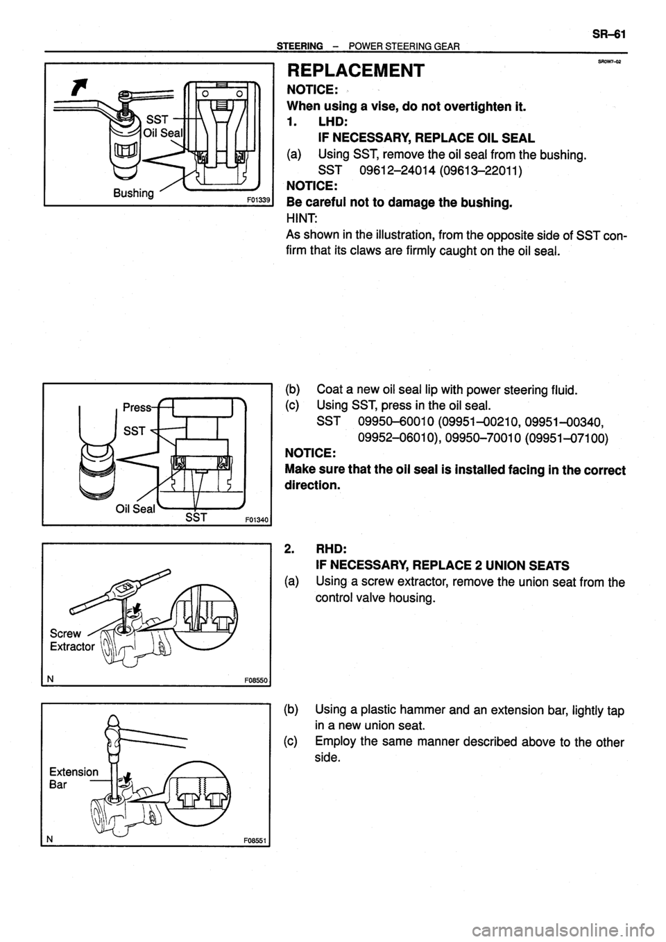 TOYOTA VERSO 1999 Repair Manual TOYOTA VERSO 1999 Repair Manual