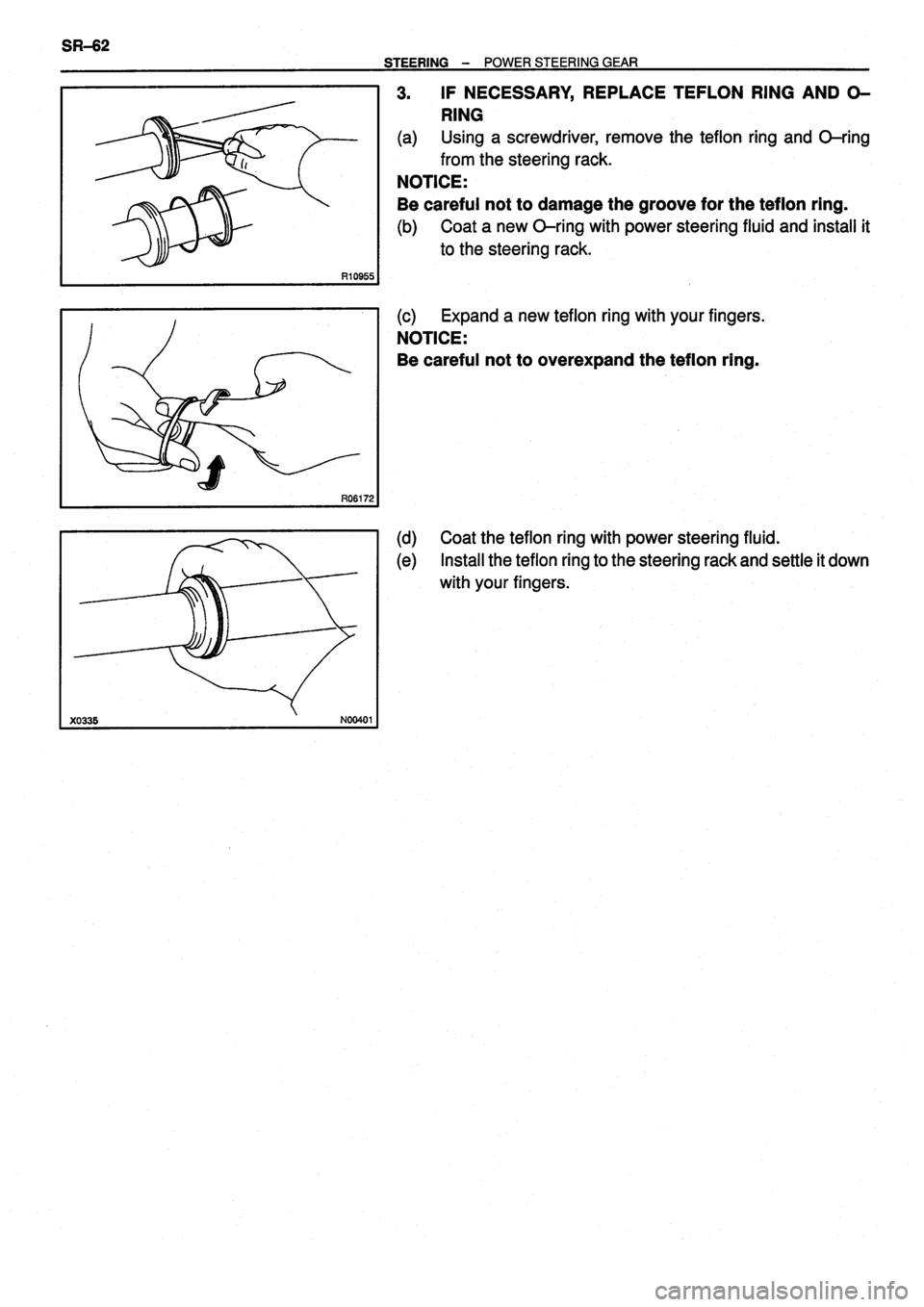 TOYOTA VERSO 1999 Repair Manual TOYOTA VERSO 1999 Repair Manual